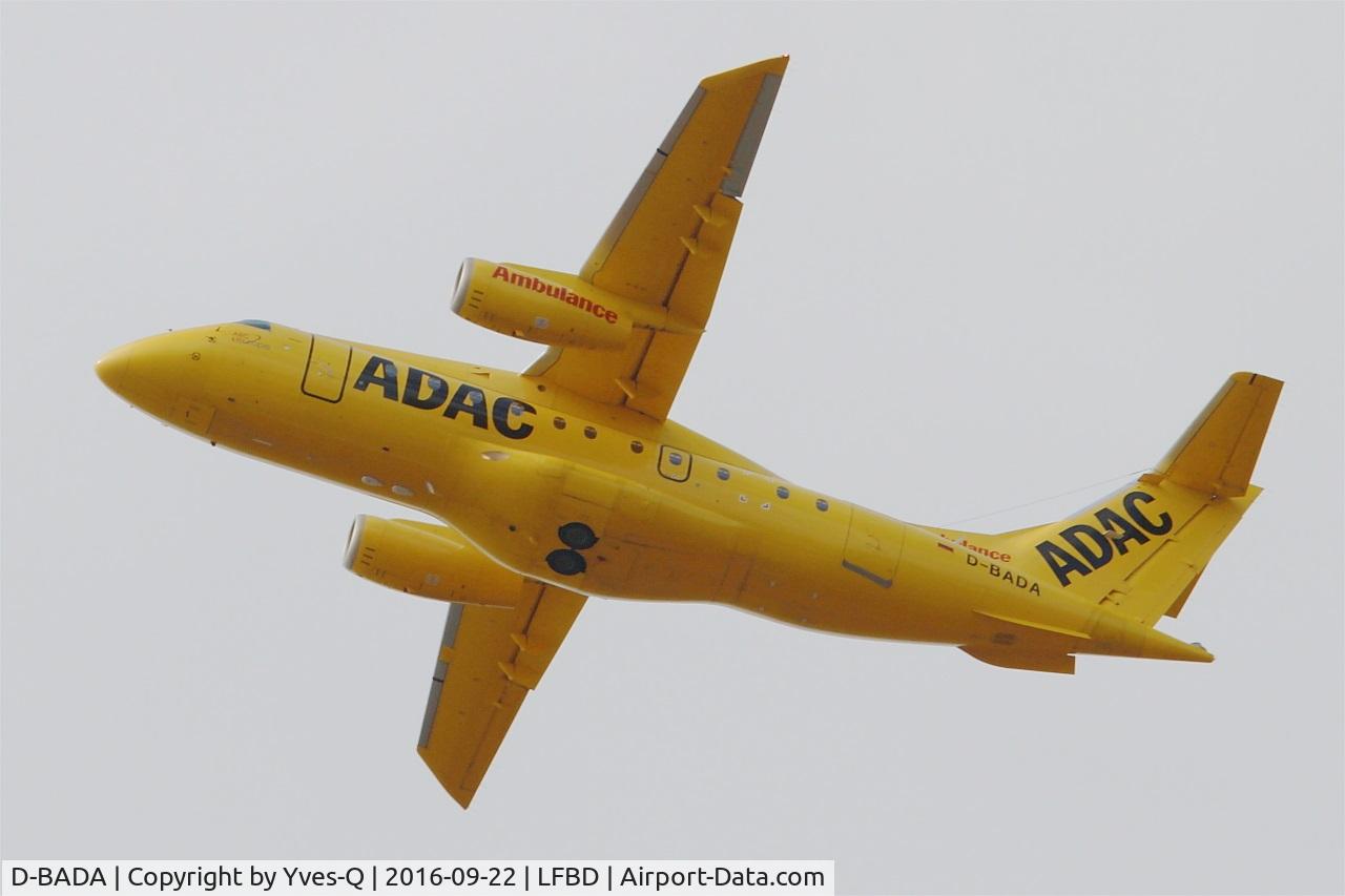 D-BADA, 1998 Fairchild Dornier 328-310 328JET C/N 3224, Fairchild Dornier 328JET, Take off rwy 23, Bordeaux Mérignac airport (LFBD-BOD)