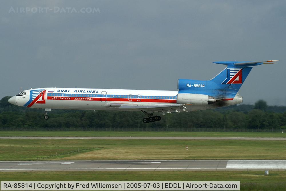 RA-85814, 1995 Tupolev Tu-154M C/N 95A994, URAL