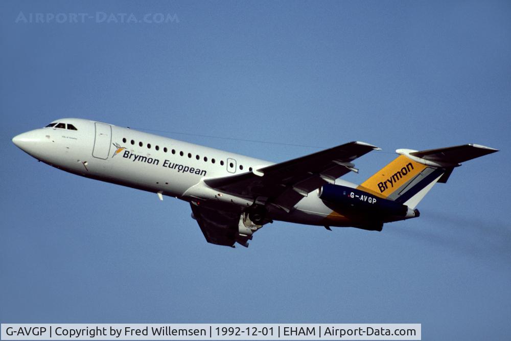 G-AVGP, 1967 BAC 111-408EF One-Eleven C/N BAC.114, BRYMON