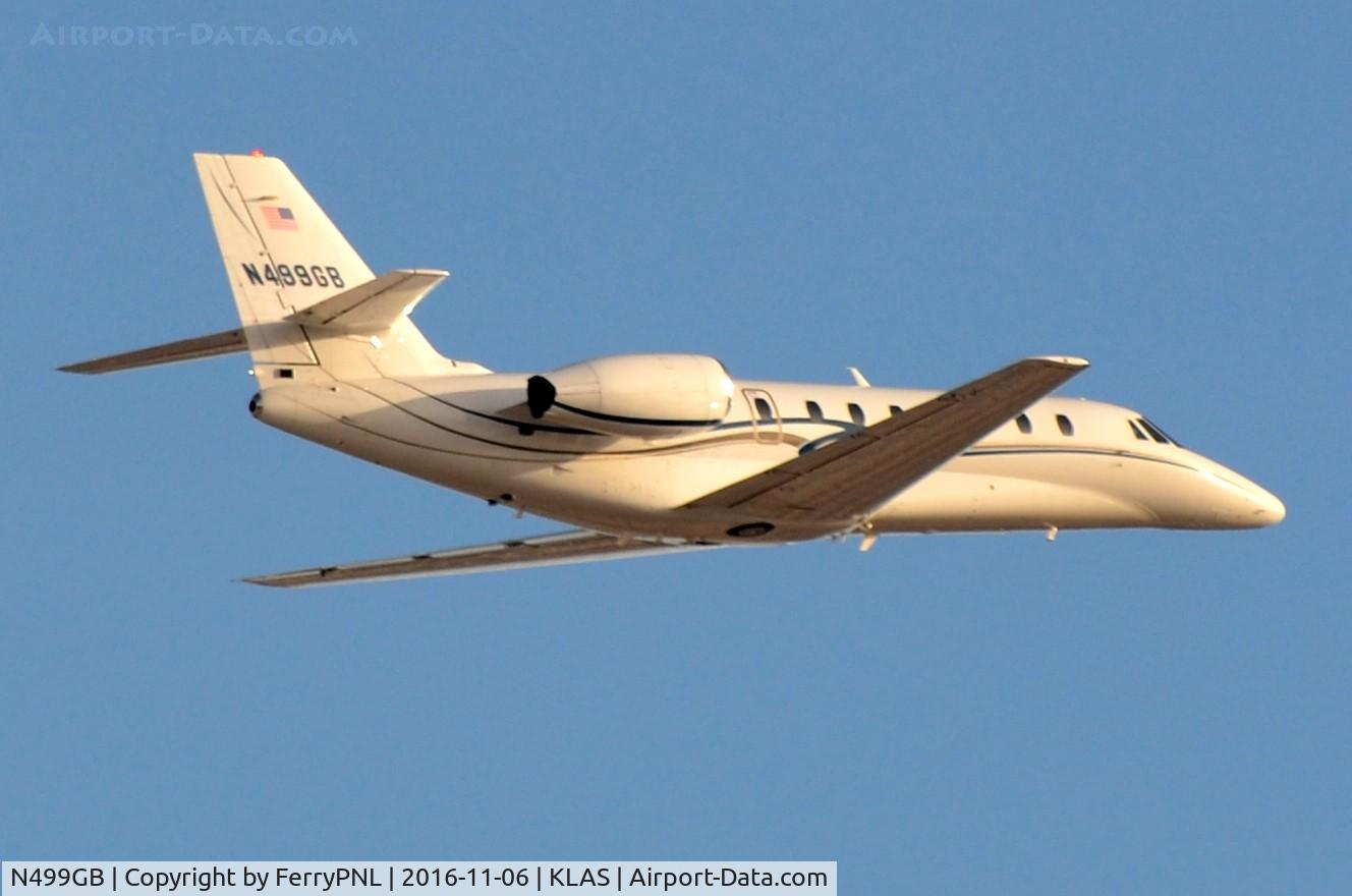 N499GB, 2004 Cessna 680 Citation Sovereign C/N 680-0006, Ce680 taking-off.