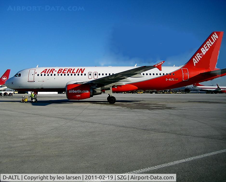 D-ALTL, 2003 Airbus A320-214 C/N 2009, SZG Salzburg 19.2.11