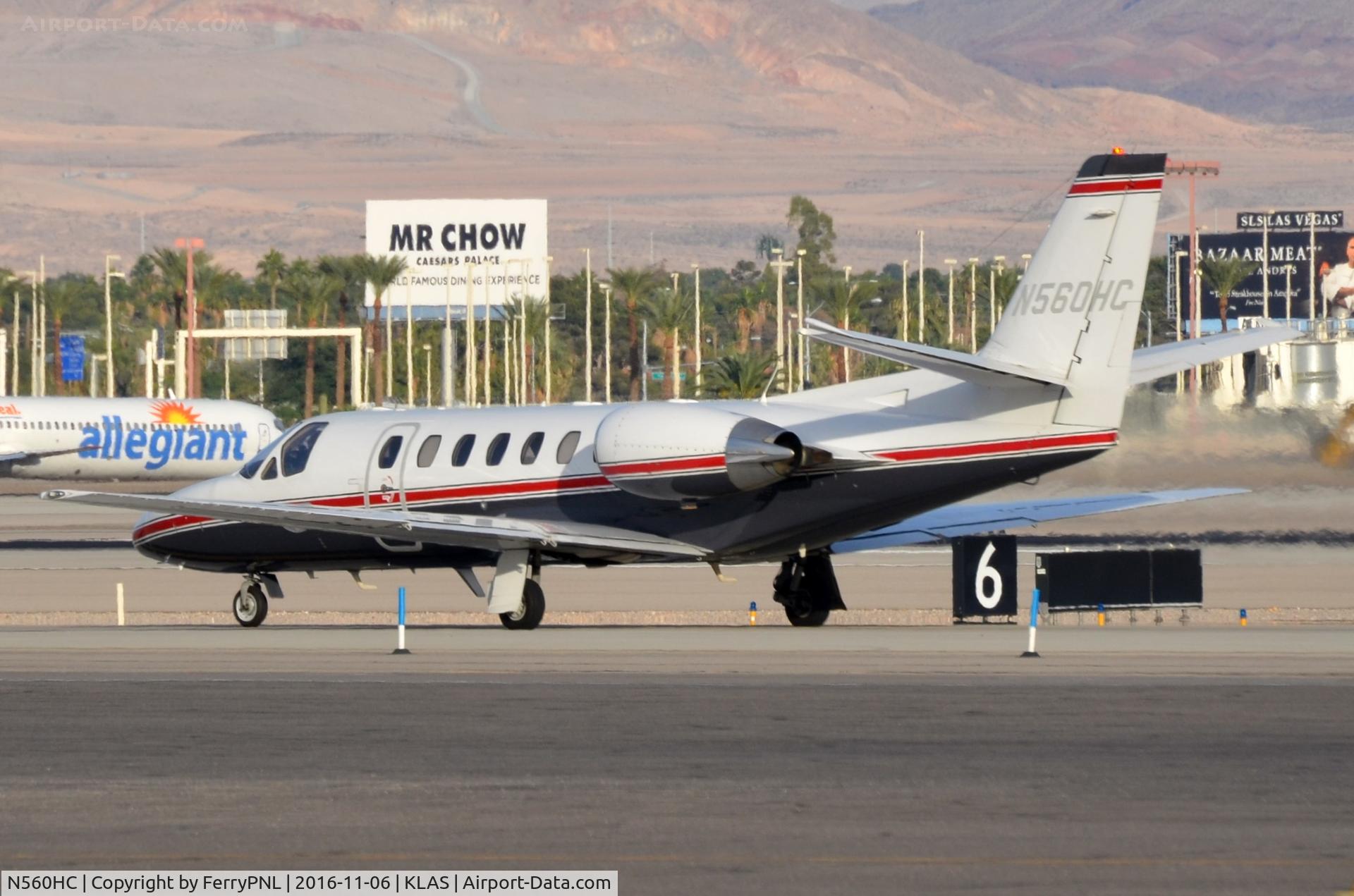 N560HC, 2002 Cessna 560 Citation Encore C/N 560-0631, Collins Brothers Ce560