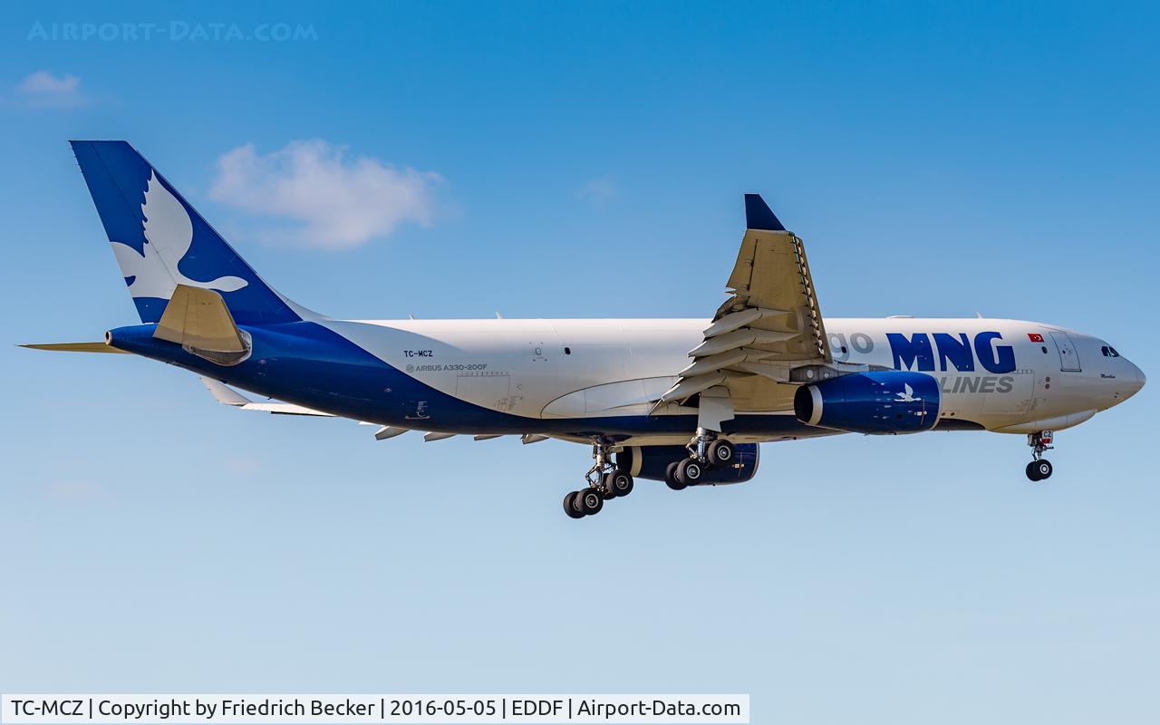 TC-MCZ, 2012 Airbus A330-243F C/N 1332, on final RW07R