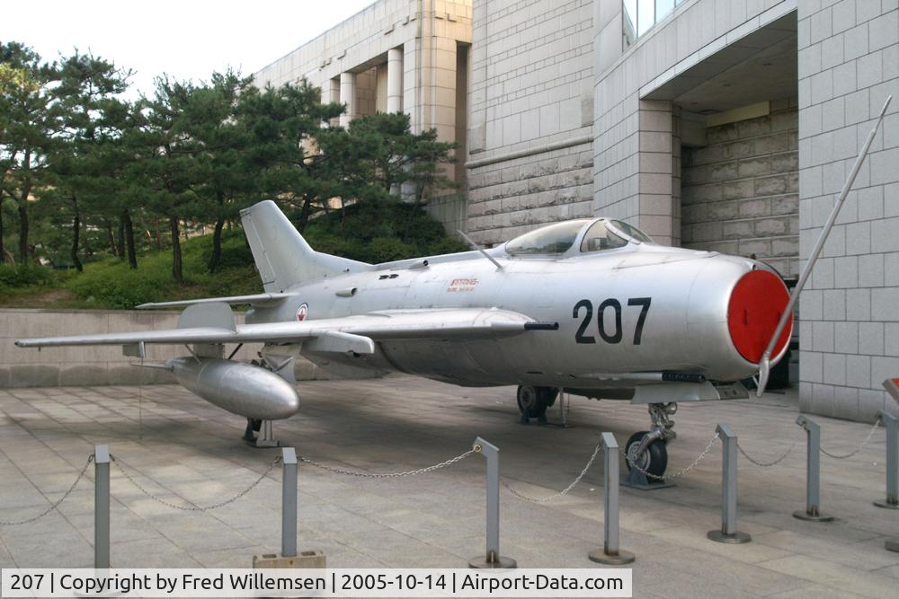 207, Shenyang J-6 C/N Not found 207, SEOUL WAR MEMORIAL