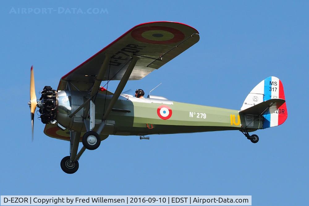 D-EZOR, Morane-Saulnier MS.317 C/N 6533, 