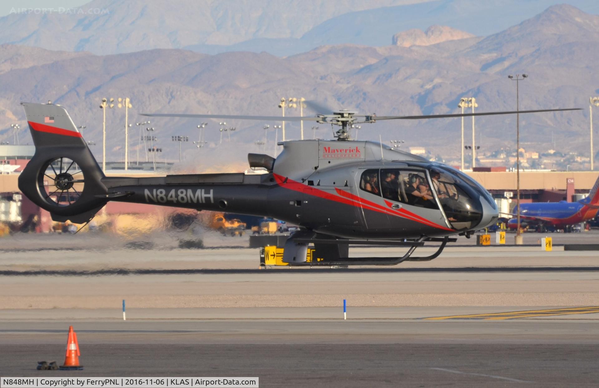 N848MH, Eurocopter EC-130B-4 (AS-350B-4) C/N 4290, Maverick EC130