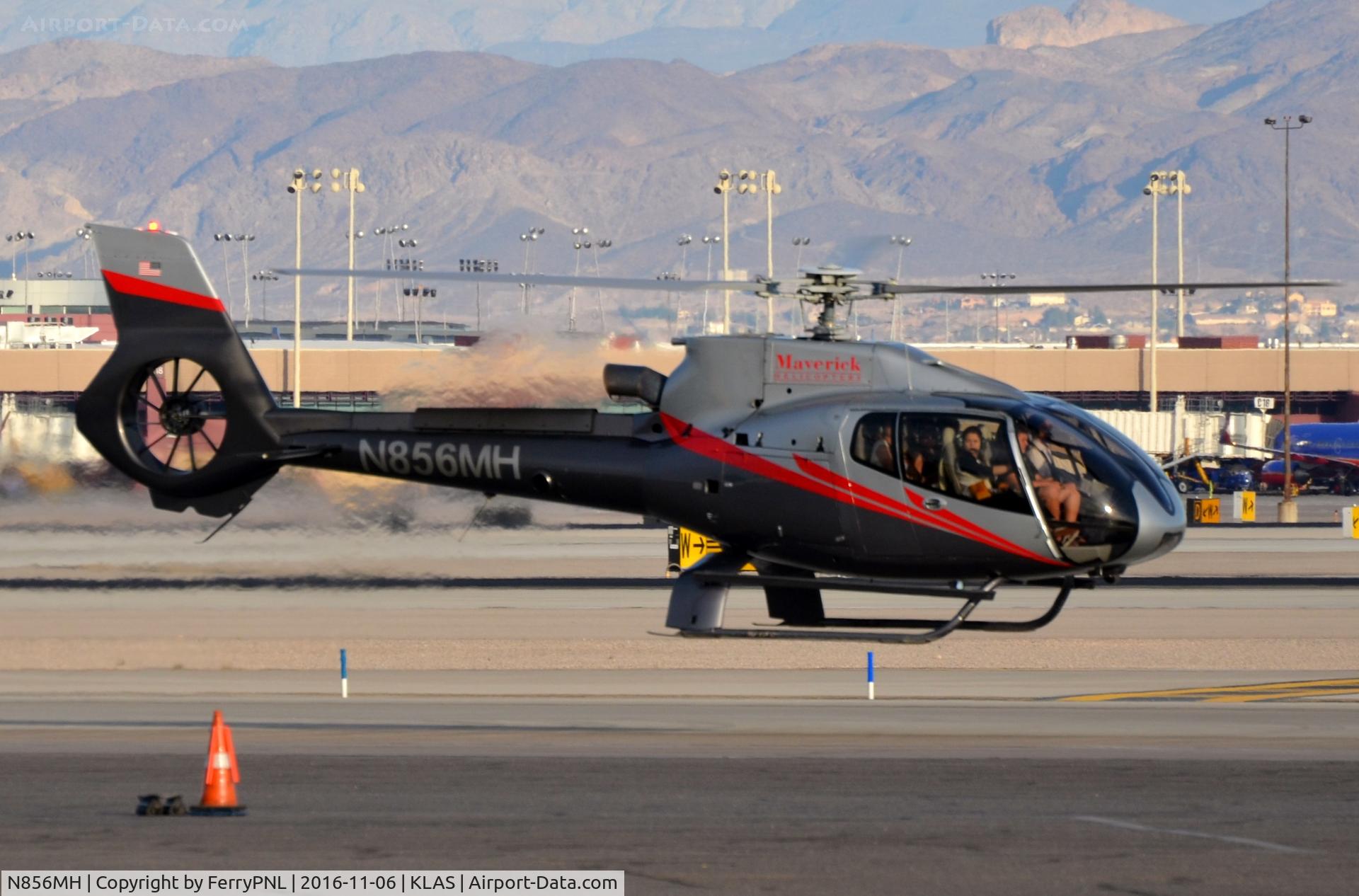 N856MH, 2008 Eurocopter EC-130B-4 (AS-350B-4) C/N 4437, EC130 operated by Maverick Helicopters