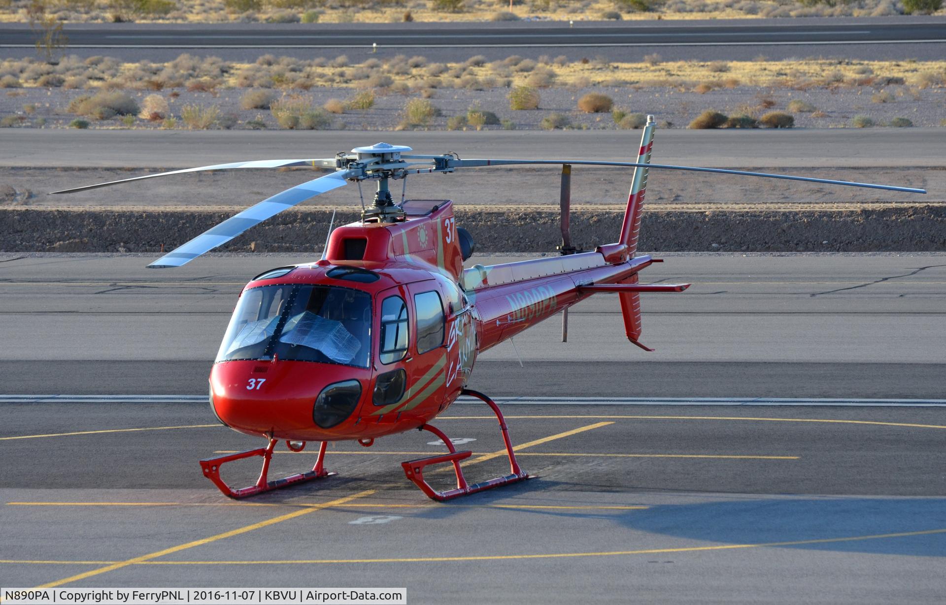 N890PA, 2008 Eurocopter AS-350B-2 Ecureuil Ecureuil C/N 4554, GCH AS350