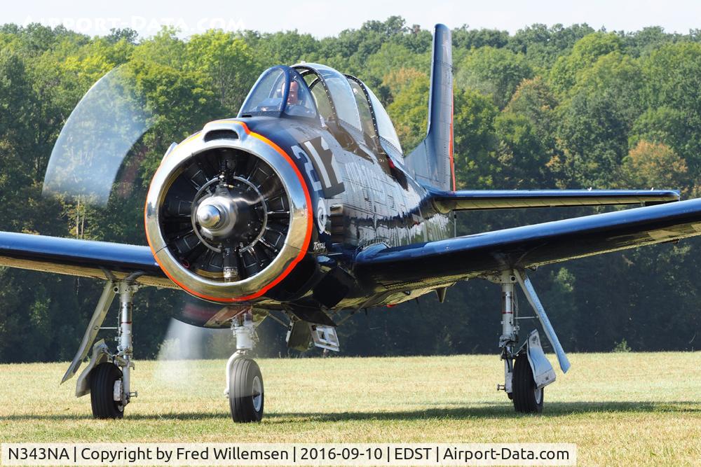 N343NA, 1955 North American T-28B Trojan C/N 200-414, 