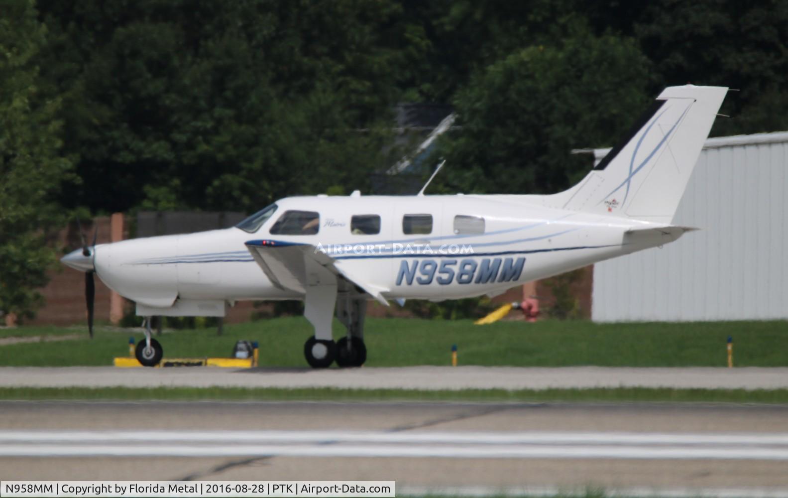 N958MM, 2008 Piper PA-46R-350T Malibu Matrix C/N 4692058, PA46R-350T