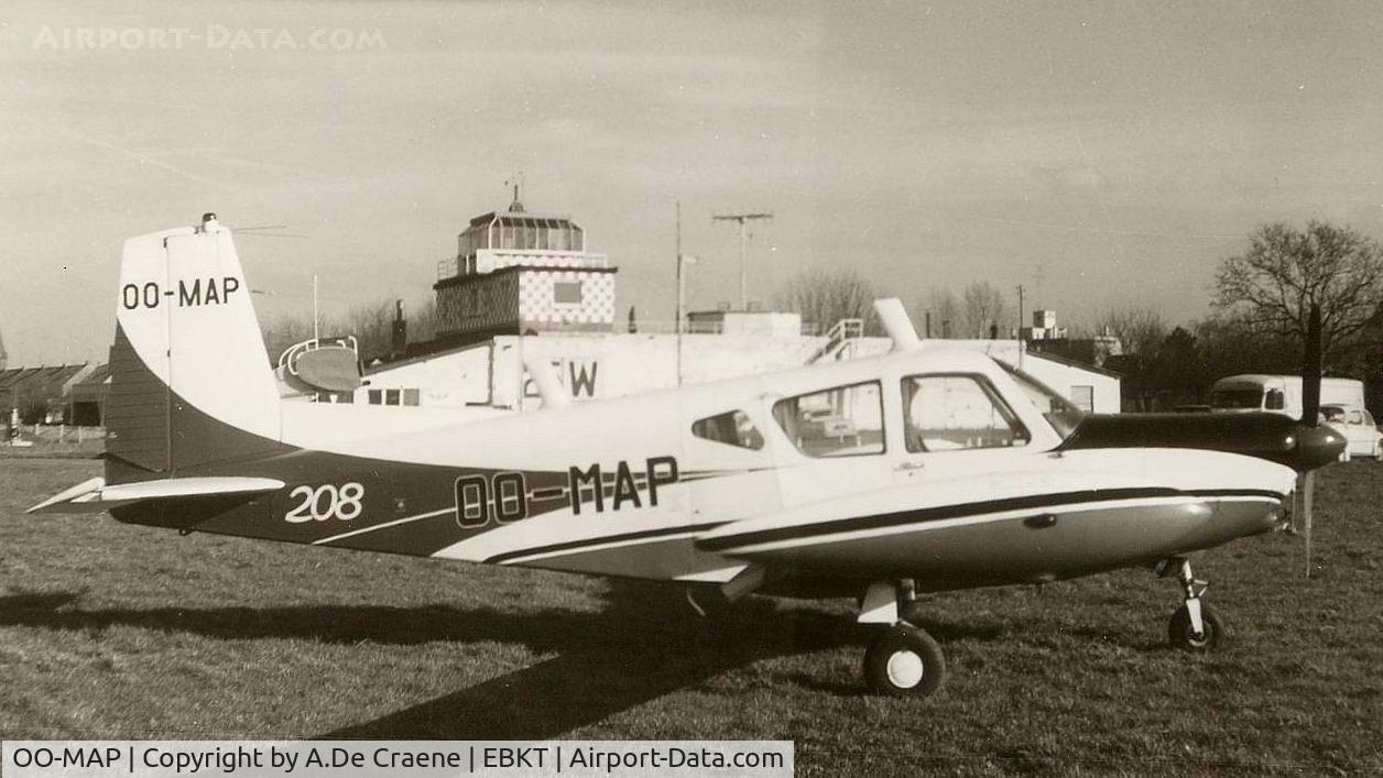 OO-MAP, 1969 SIAI-Marchetti S-208 C/N 2-50, At Wevelgem in 1970's.