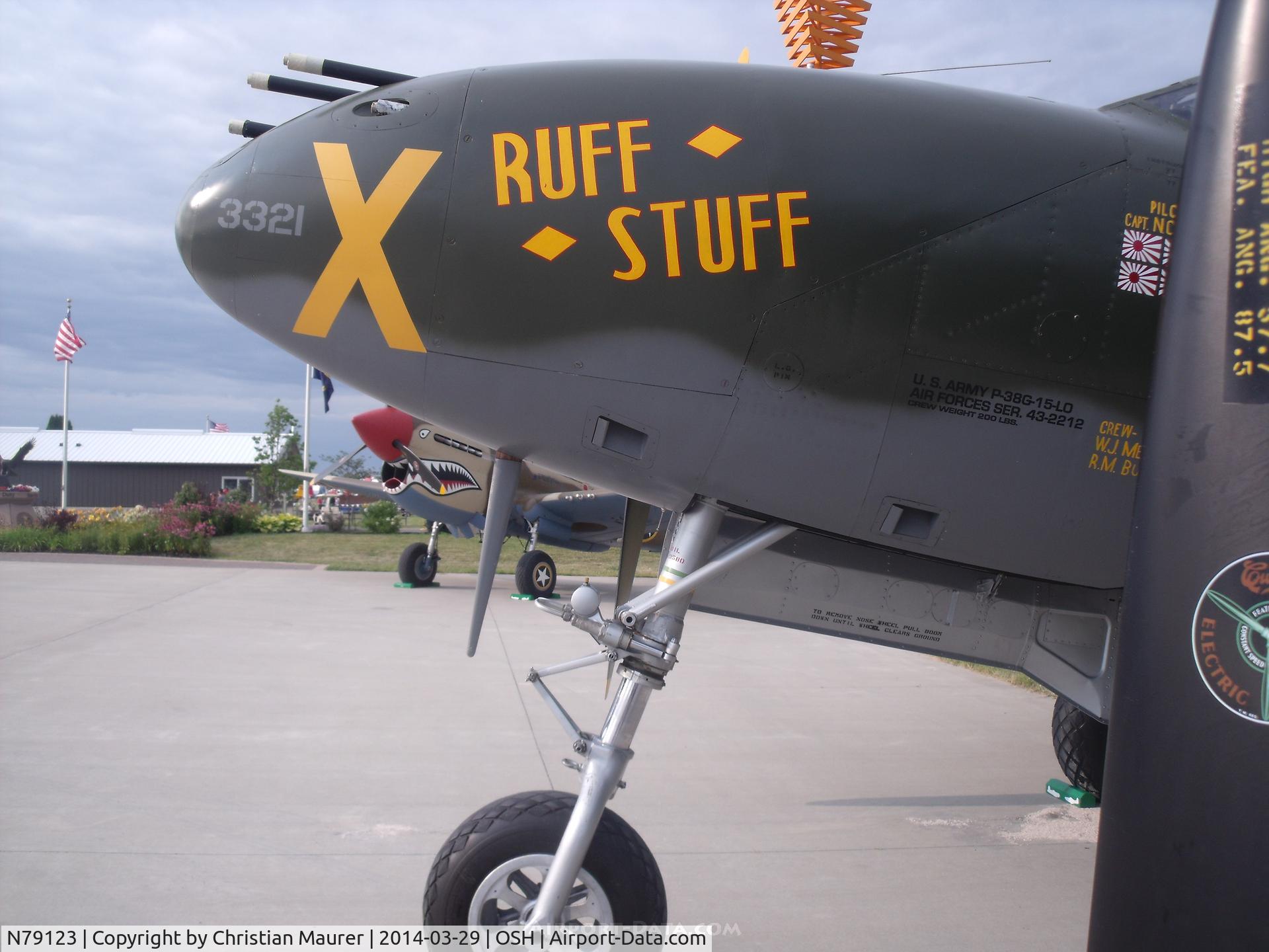 N79123, 1945 Lockheed P-38L-5 Lightning C/N 422-8235, Ruff Stuuf