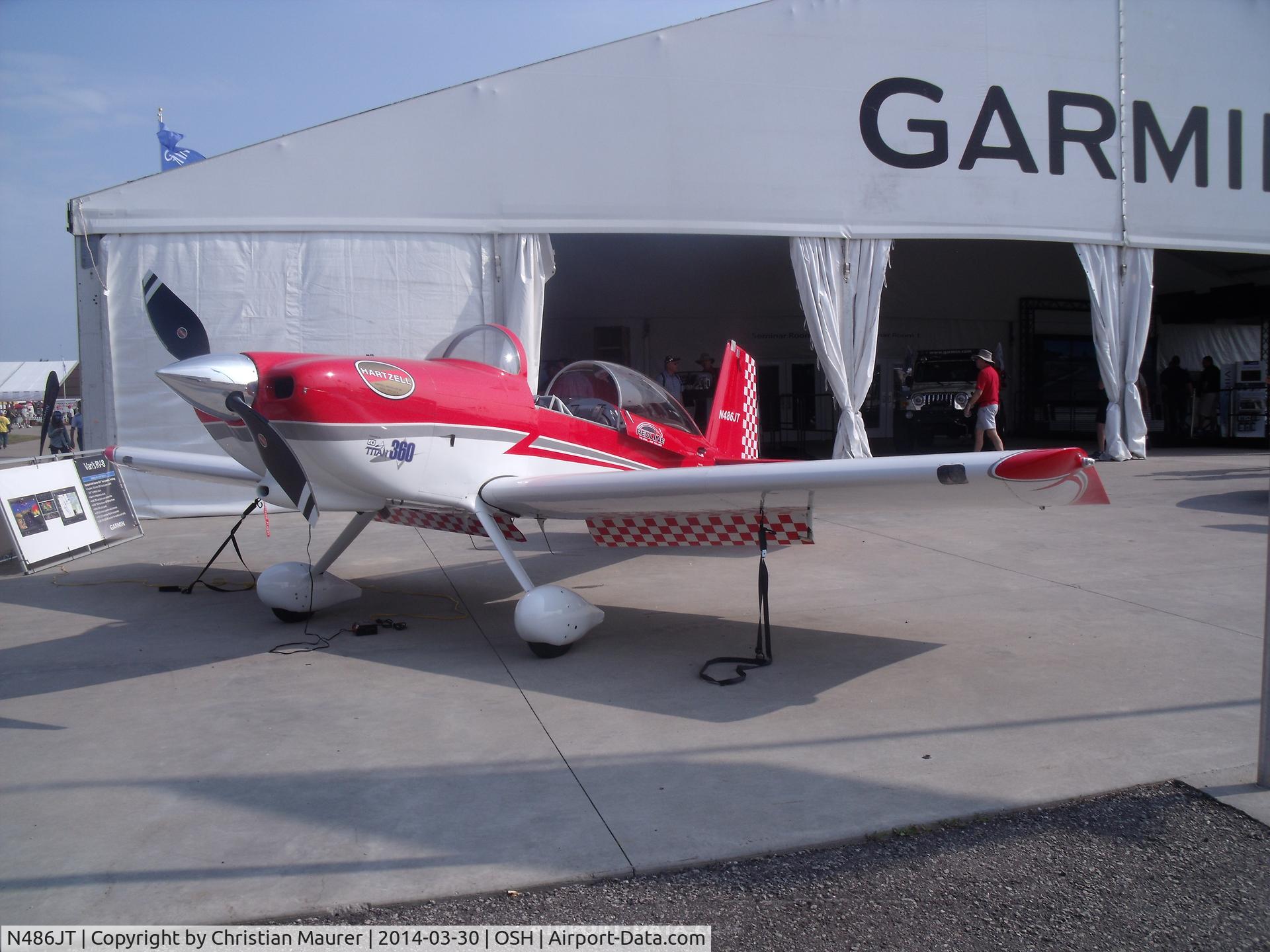 N486JT, Vans RV-8 C/N 82689, Red Line RV8 at Garmin display