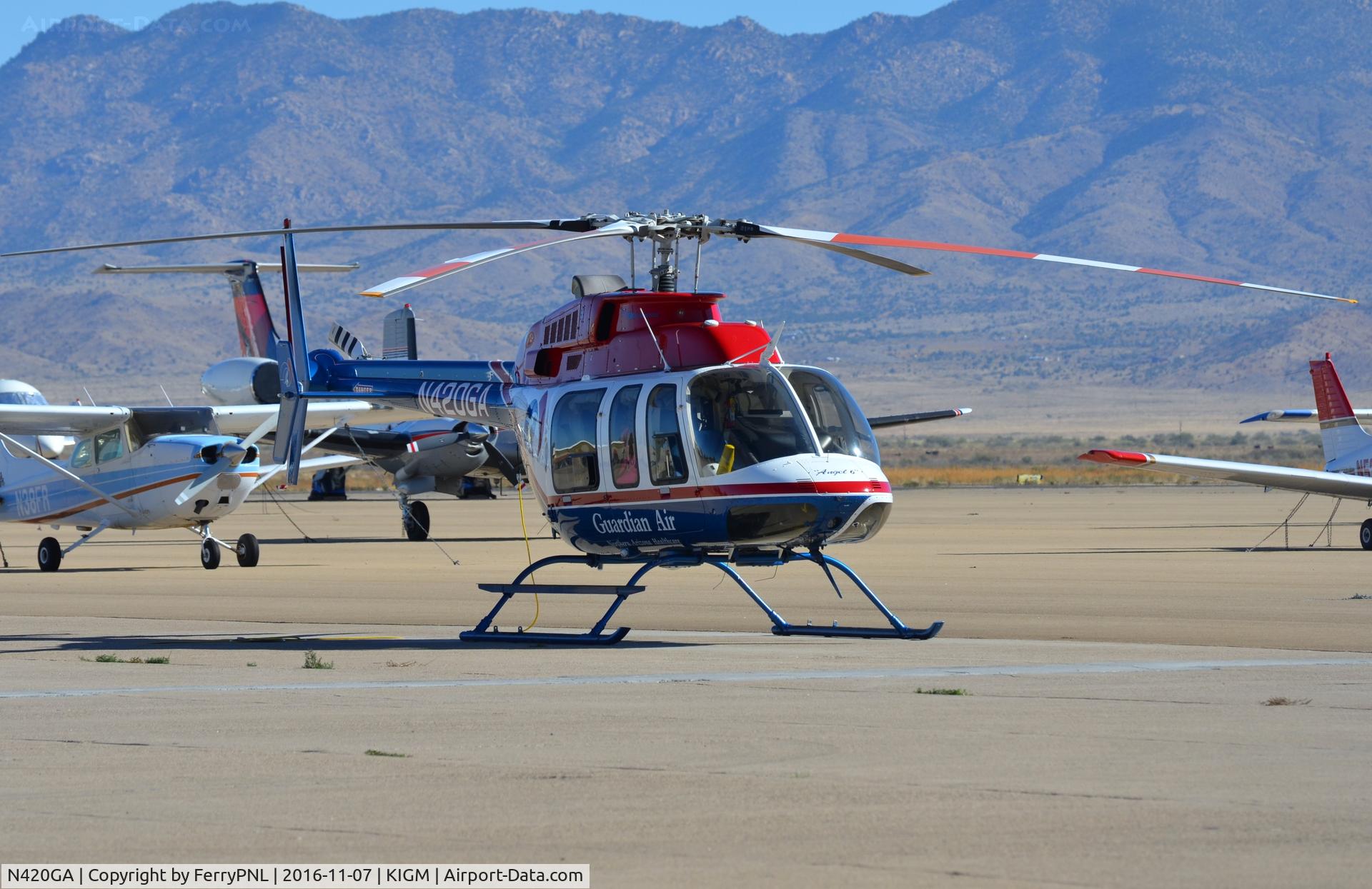 N420GA, Bell 407 C/N 54066, Bell 407 EMS