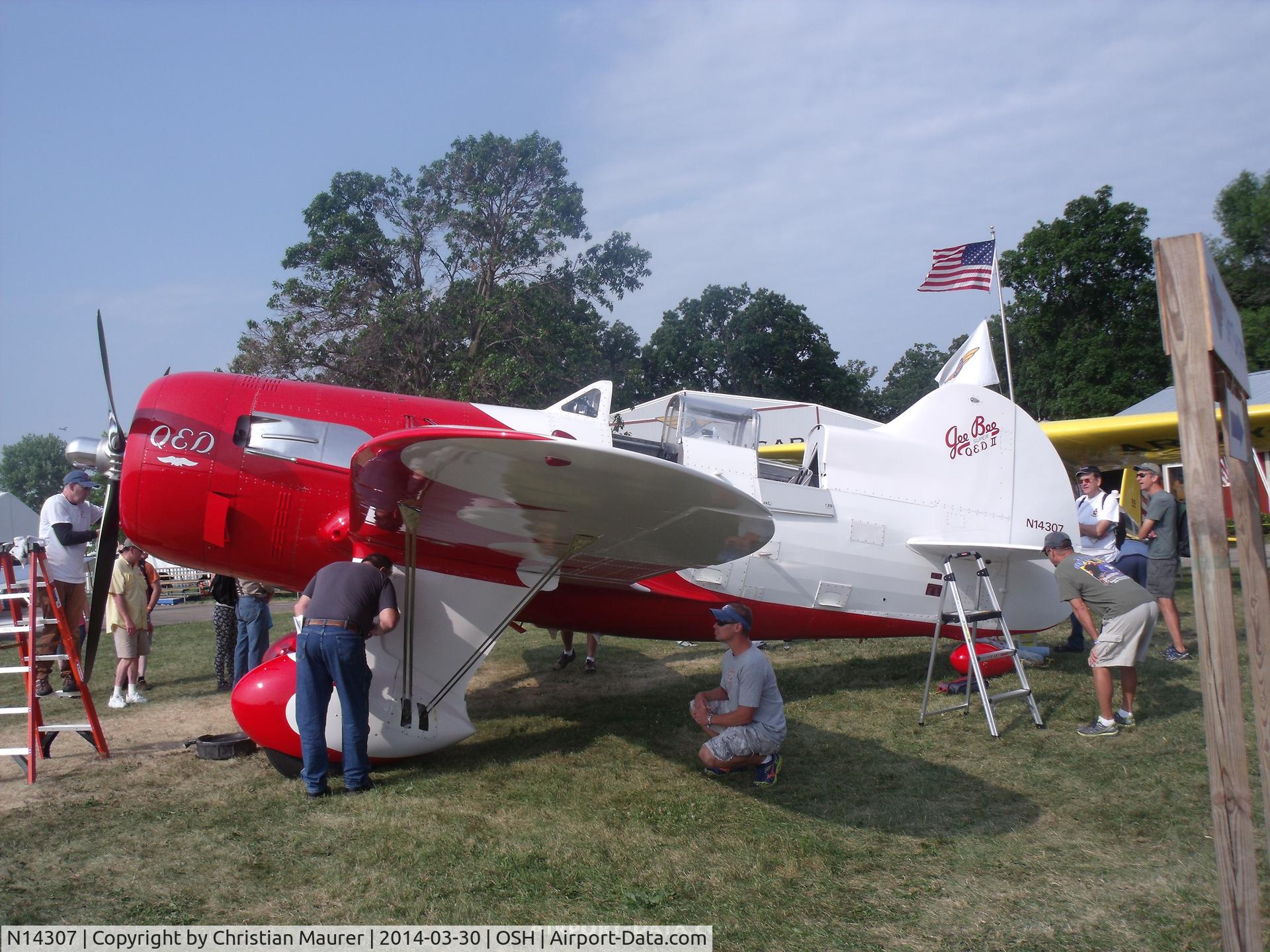 N14307, 2013 Granville Brothers Gee Bee Sportster Replica C/N 1 (N14307), Gee Bee replica