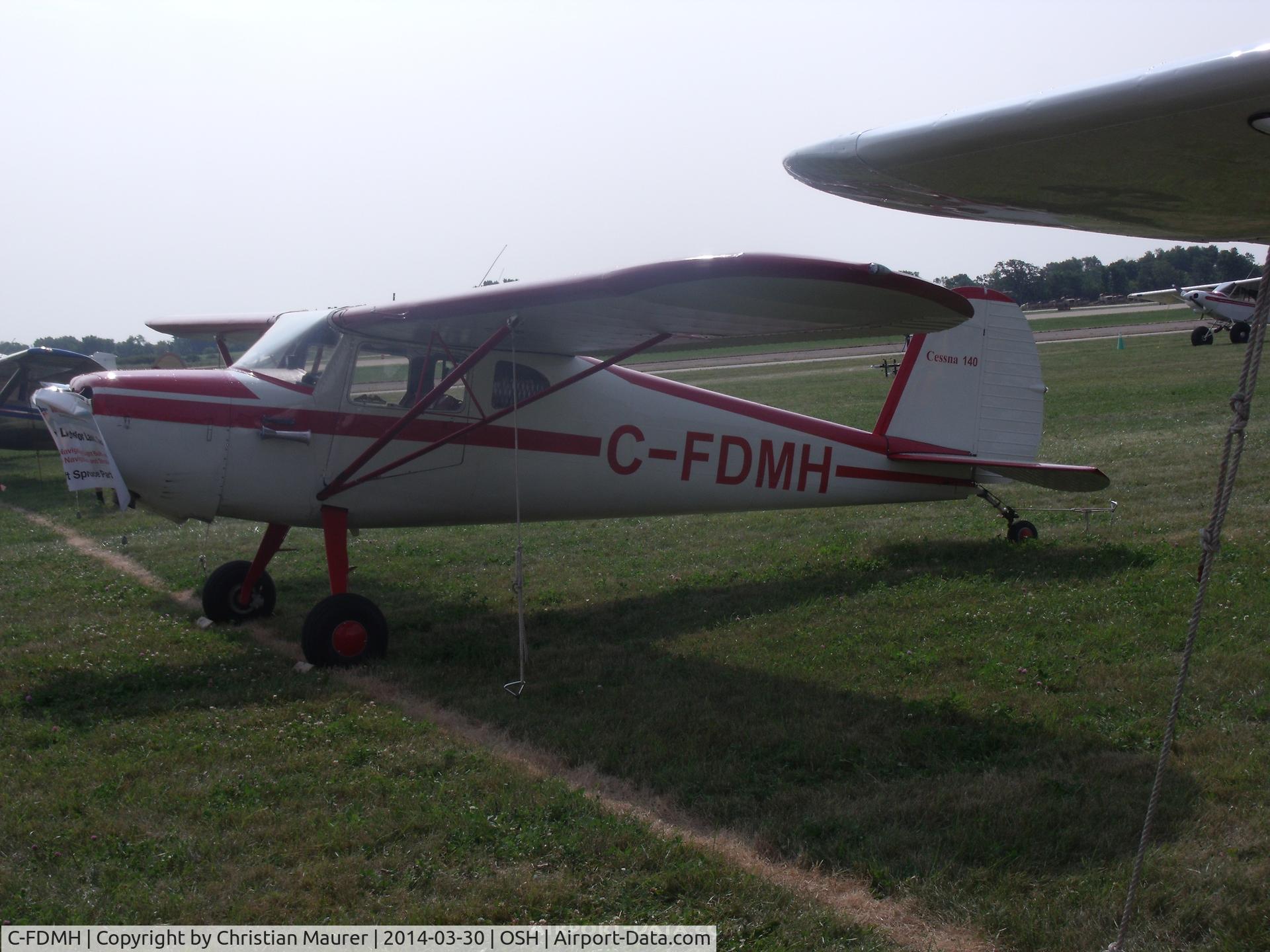 C-FDMH, 1946 Cessna 140 C/N 8212, Cessna 140