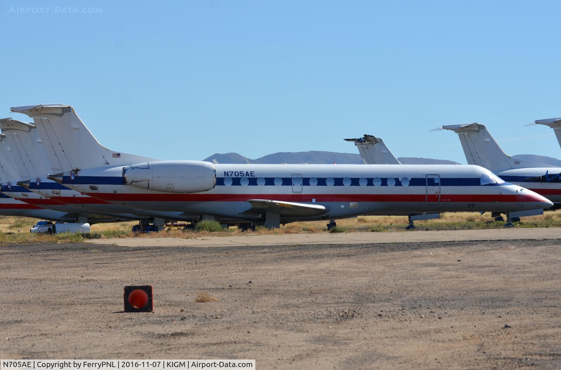 N705AE, 1999 Embraer ERJ-135LR (EMB-135LR) C/N 145184, Former American Eagle ERJ135