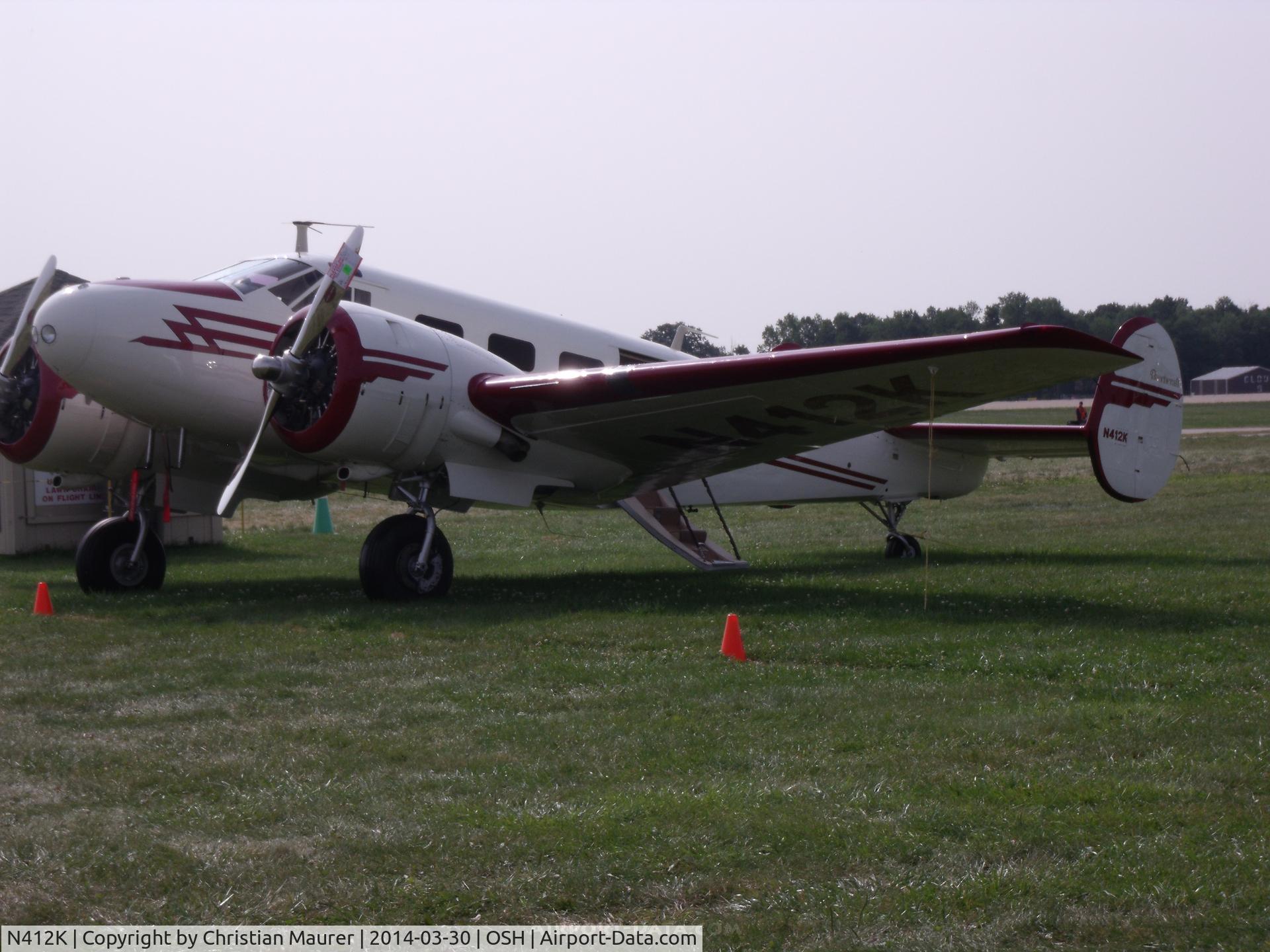N412K, 1946 Beech D18S C/N A-263, Beech 18S