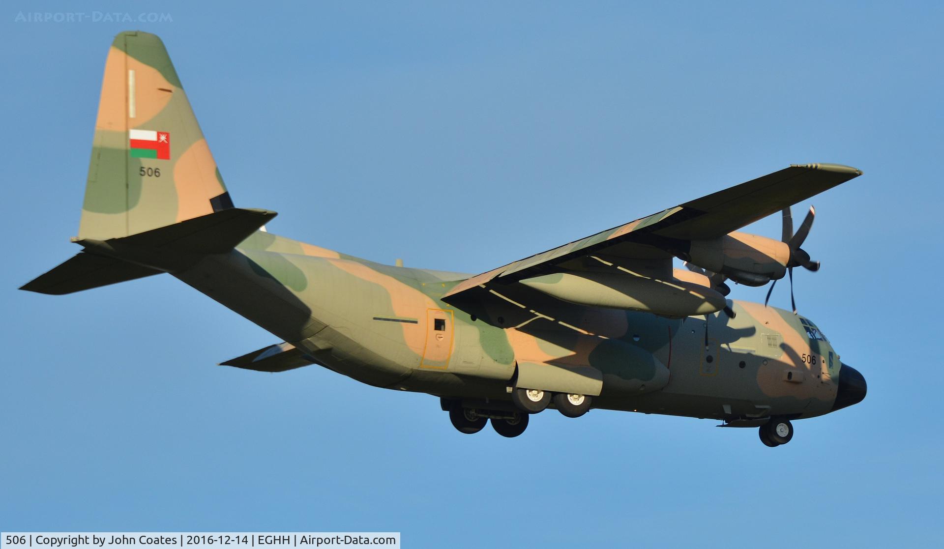 506, Lockheed Martin C-130J Hercules C/N 382-5743, About to touchdown 08
