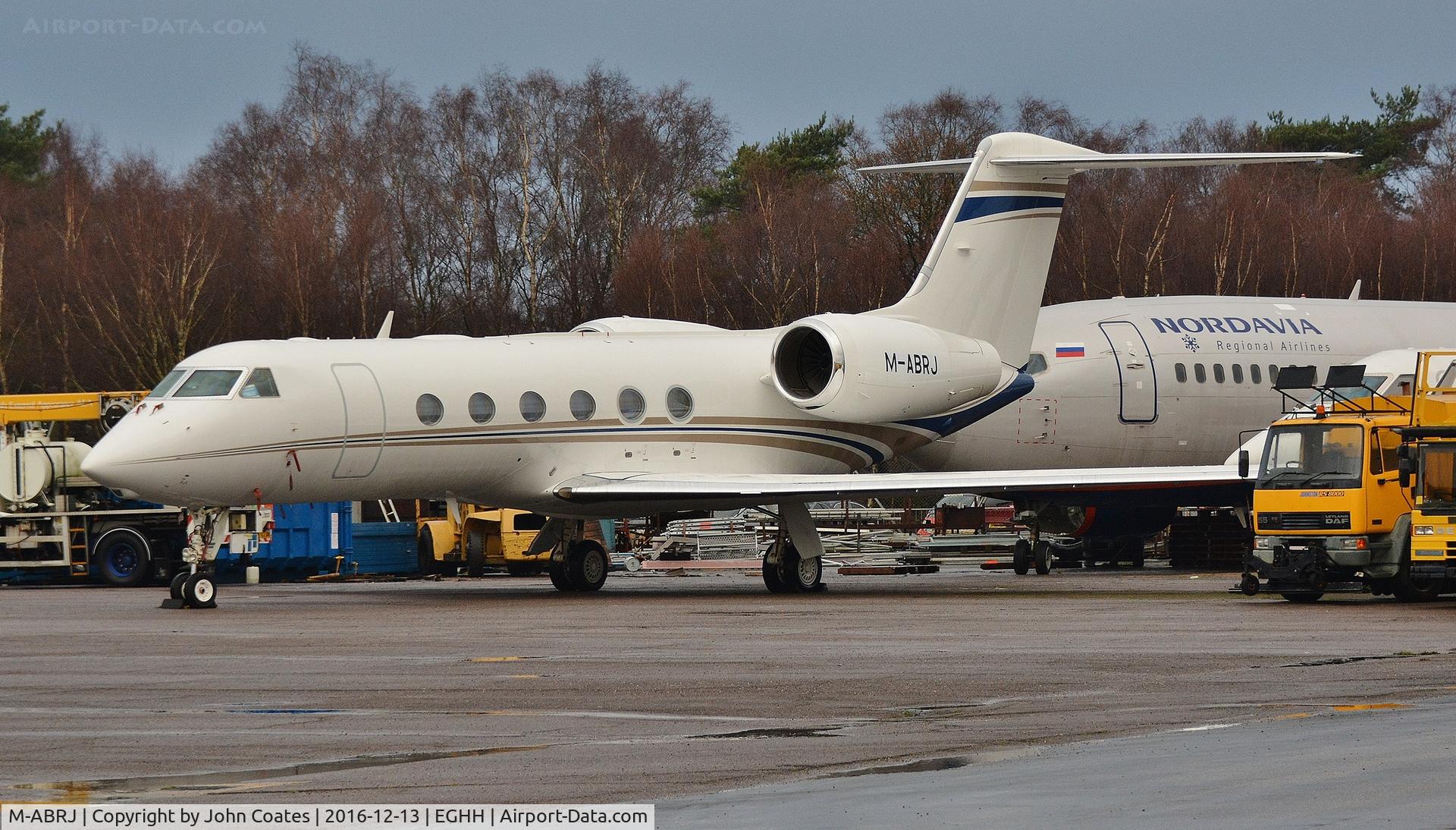 M-ABRJ, 2007 Gulfstream Aerospace GIV-X (G450) C/N 4094, At Thurston Avn.