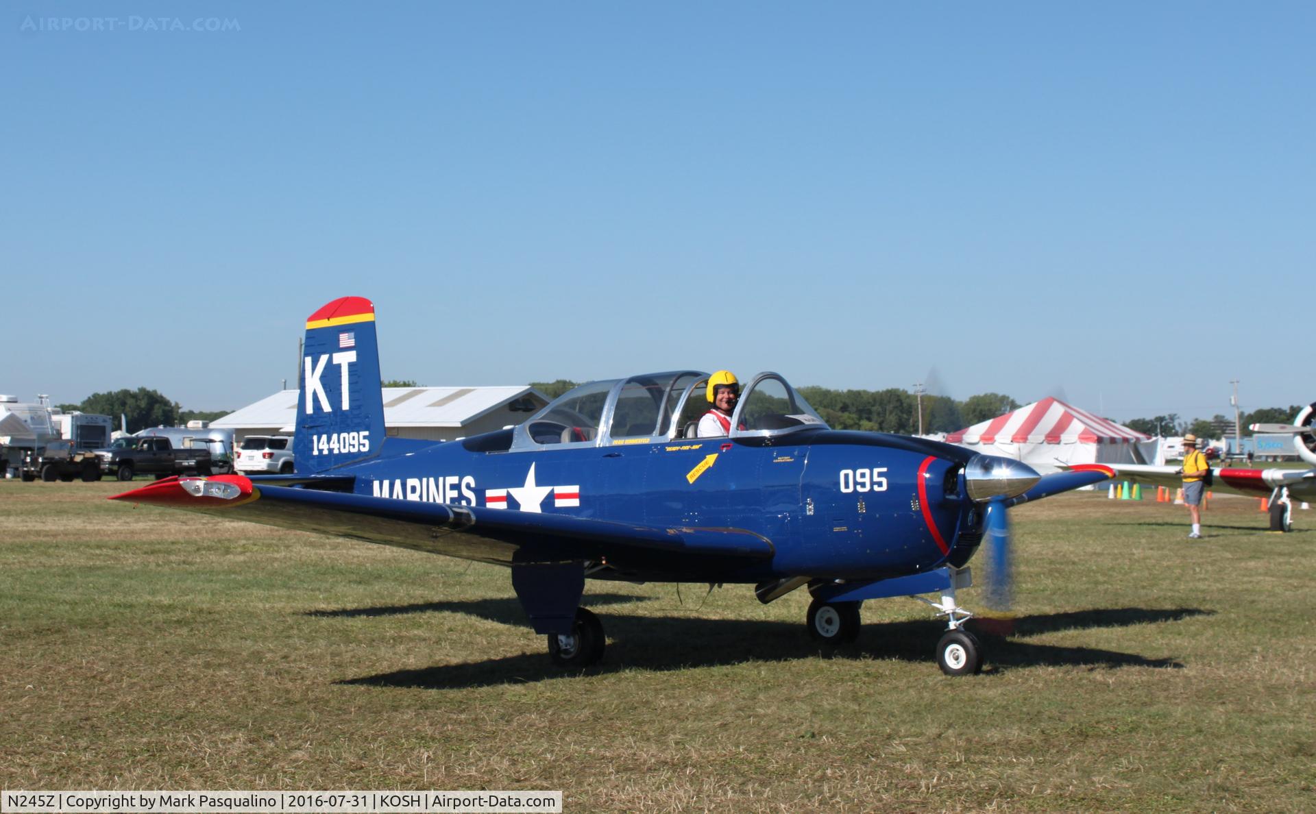 N245Z, 1957 Beech T-34B C/N 144095, Beech T-34B