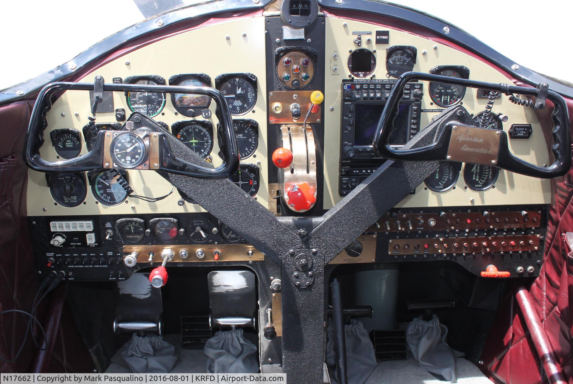 N17662, 1940 Spartan 7W Executive C/N 28, Spartan 7W
