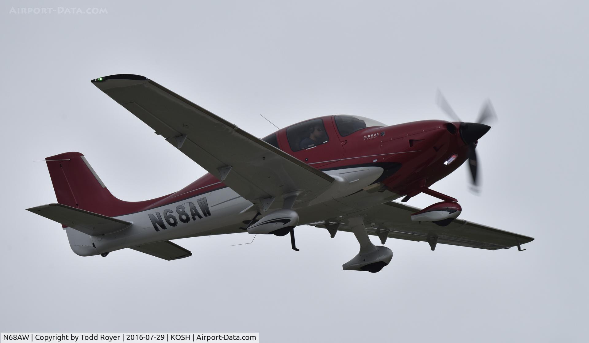 N68AW, 2012 Cirrus SR22T C/N 0319, Airventure 2016