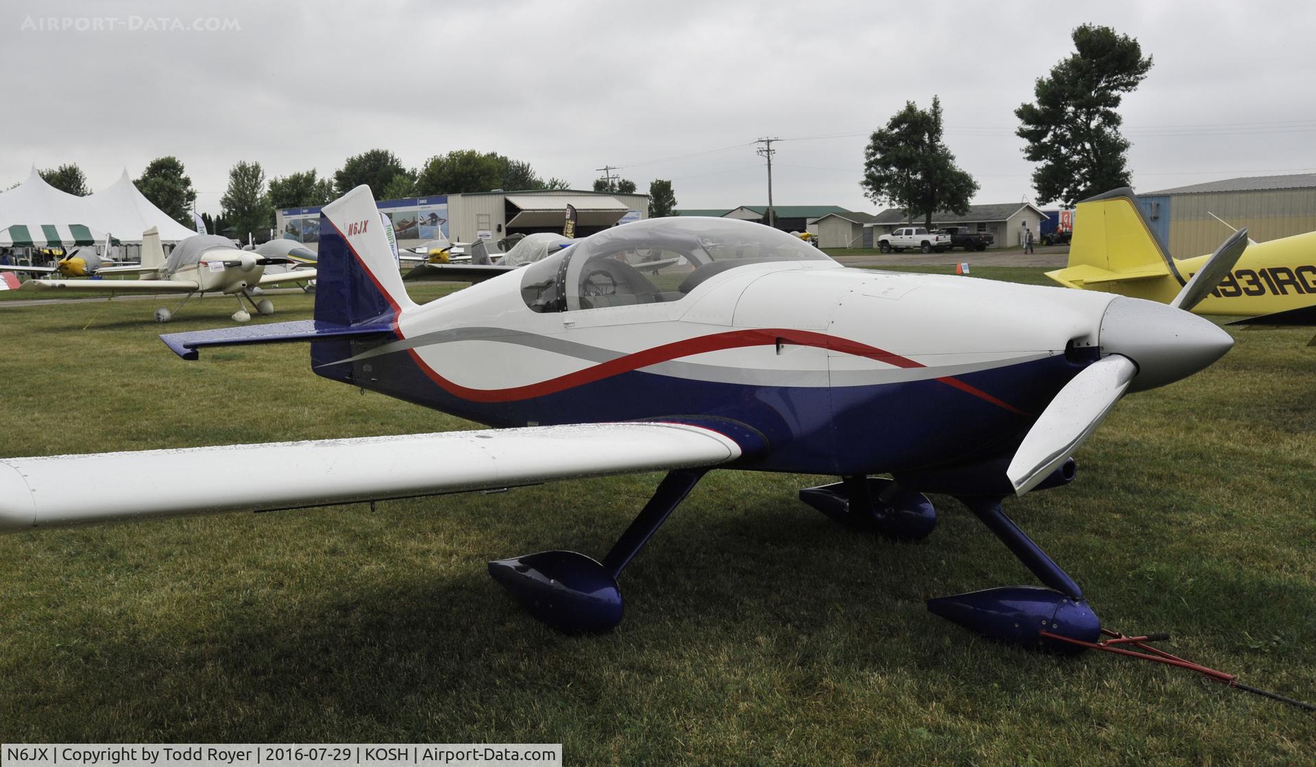 N6JX, 2002 Vans RV-6A C/N 60289, Airventure 2016