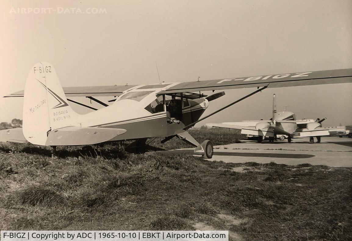 F-BIGZ, Boisavia B-601L Mercurey C/N 115, At Wevelgem in 1965.