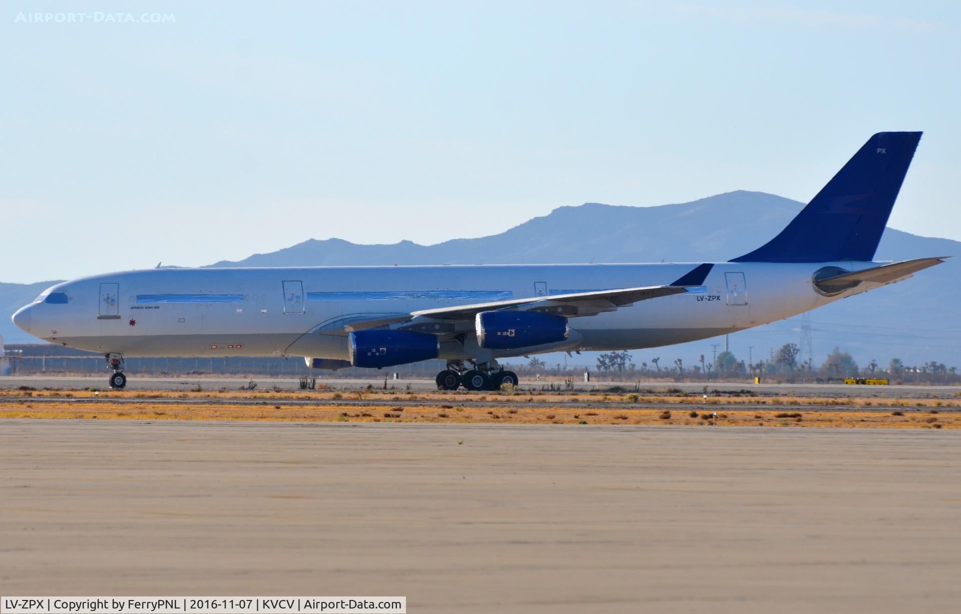 LV-ZPX, 1994 Airbus A340-211 C/N 080, AR A342 awaiting its fate.