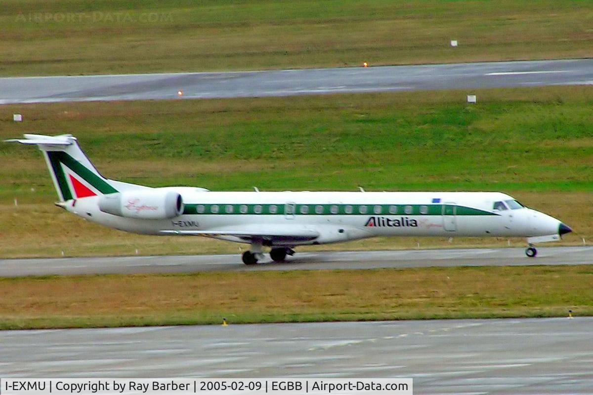 I-EXMU, 2000 Embraer ERJ-145LR (EMB-145LR) C/N 145316, Embraer ERJ-145LR [145316] (Alitalia Express) Birmingham Int'l~G 09/02/2005