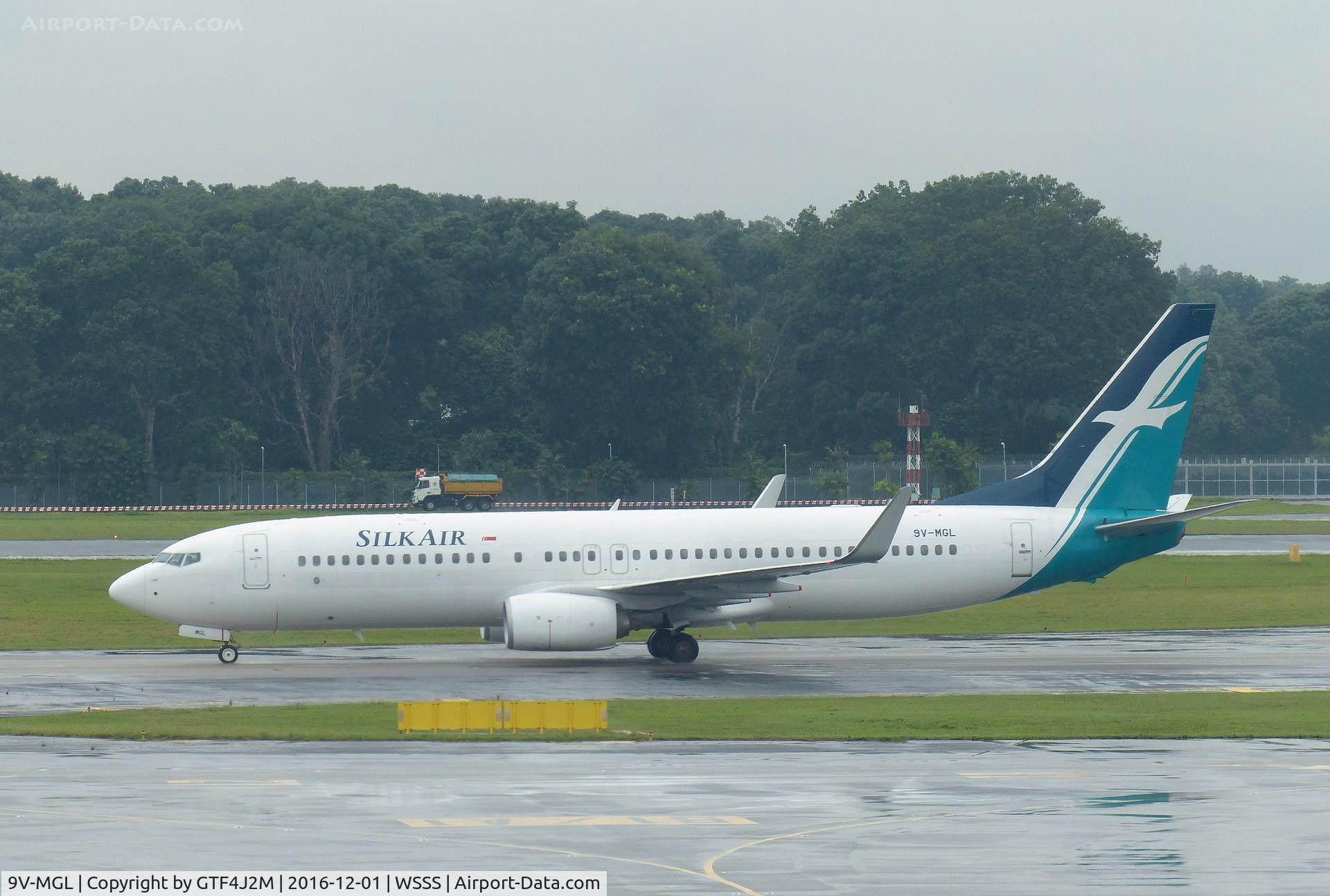 9V-MGL, 2015 Boeing 737-8SA C/N 44228, 9V-MGL  SilkAir at Singapore /Changi 1.12.16