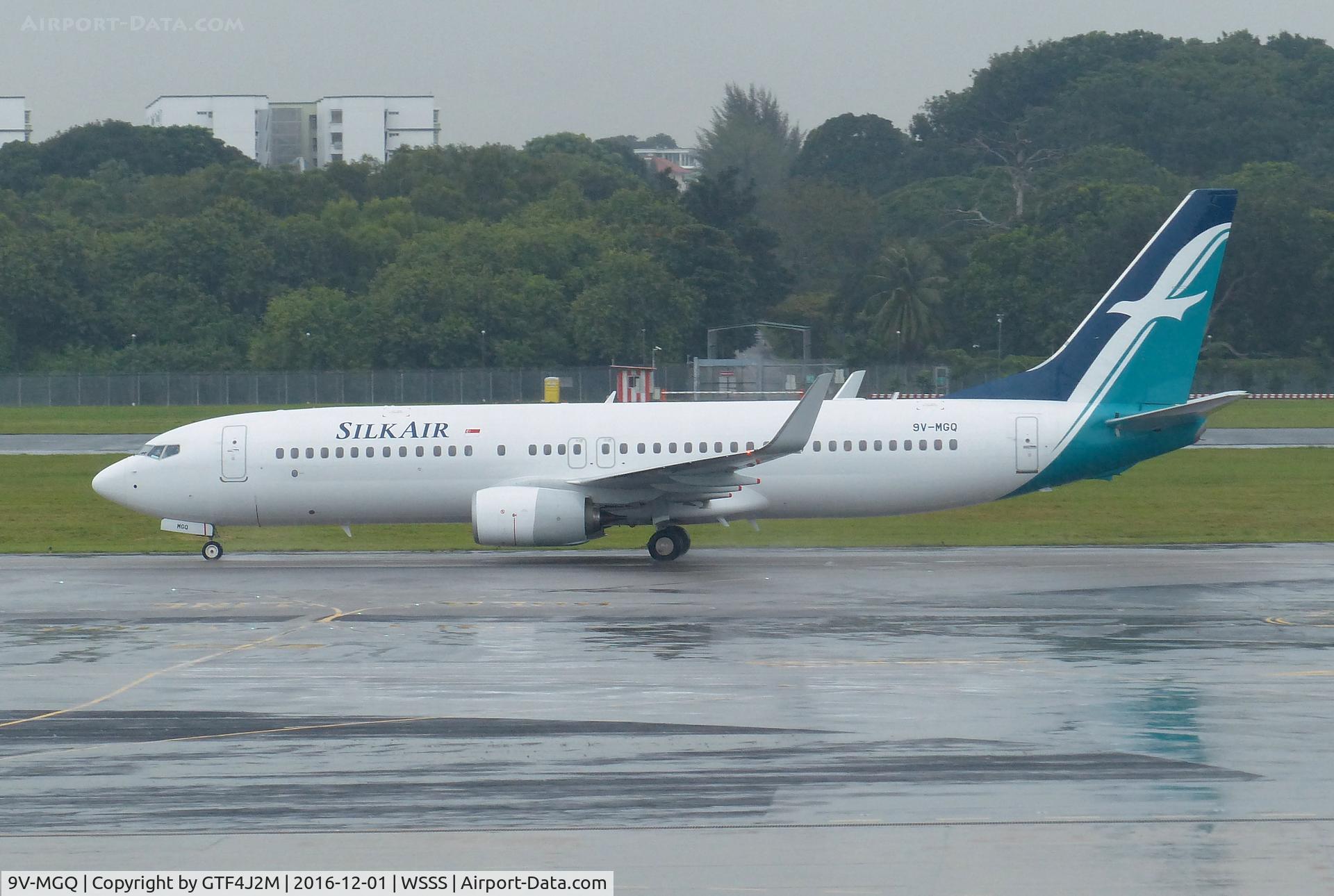 9V-MGQ, 2016 Boeing 737-8SA C/N 44233, 9V-MGQ  SilkAir at Singapore /Changi 1.12.16