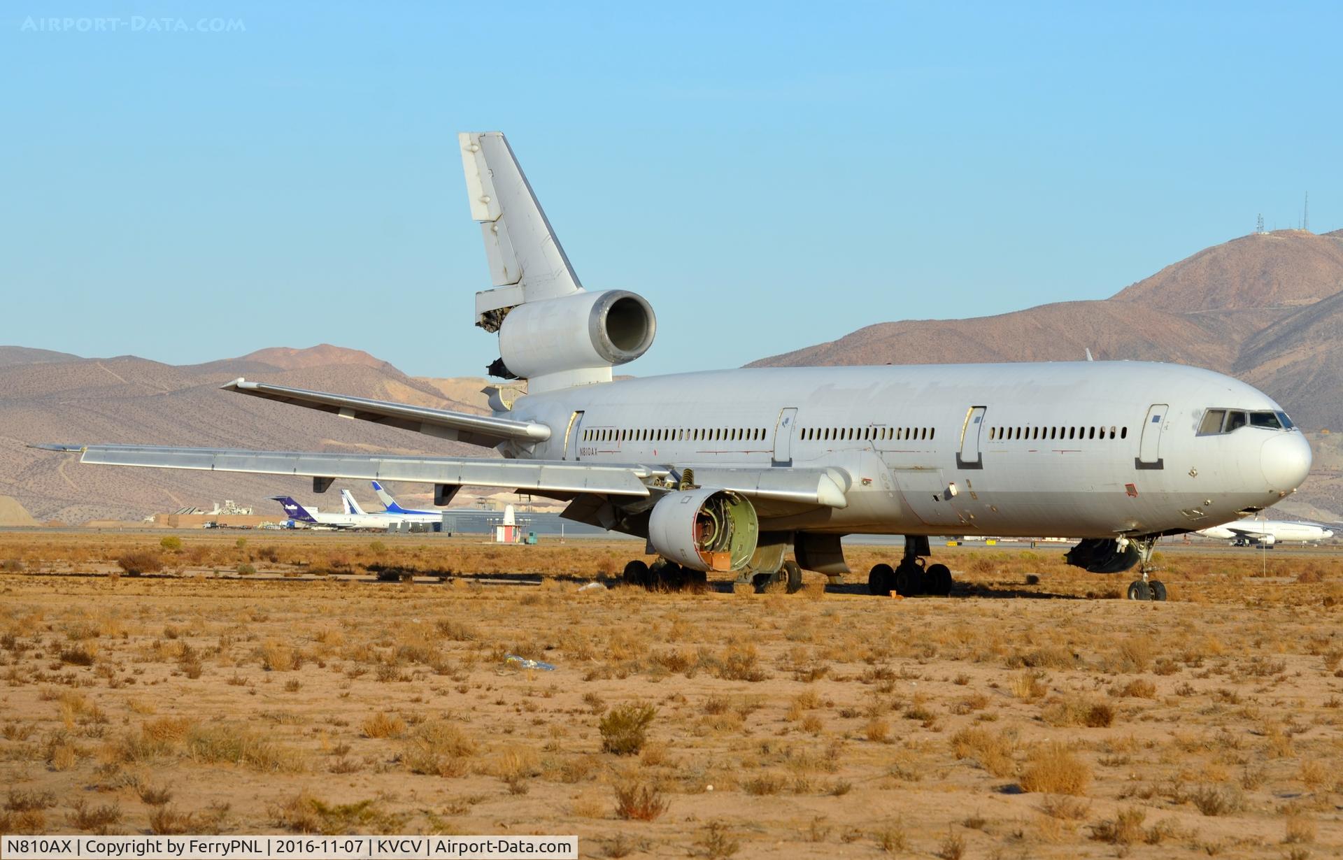 N810AX, 1986 McDonnell Douglas DC-10-30 C/N 48265, The remains of Omni DC10-30.