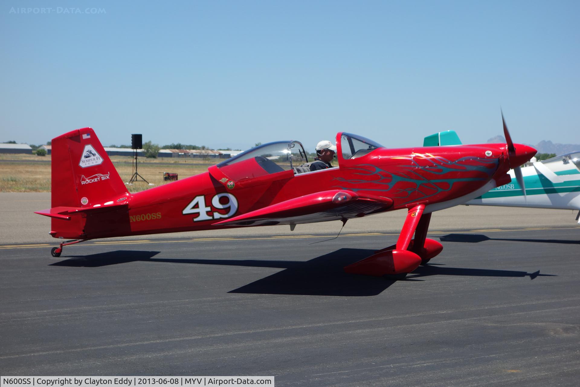 N600SS, Vans RV-6 C/N 24853, Marysville Airshow. 2012?