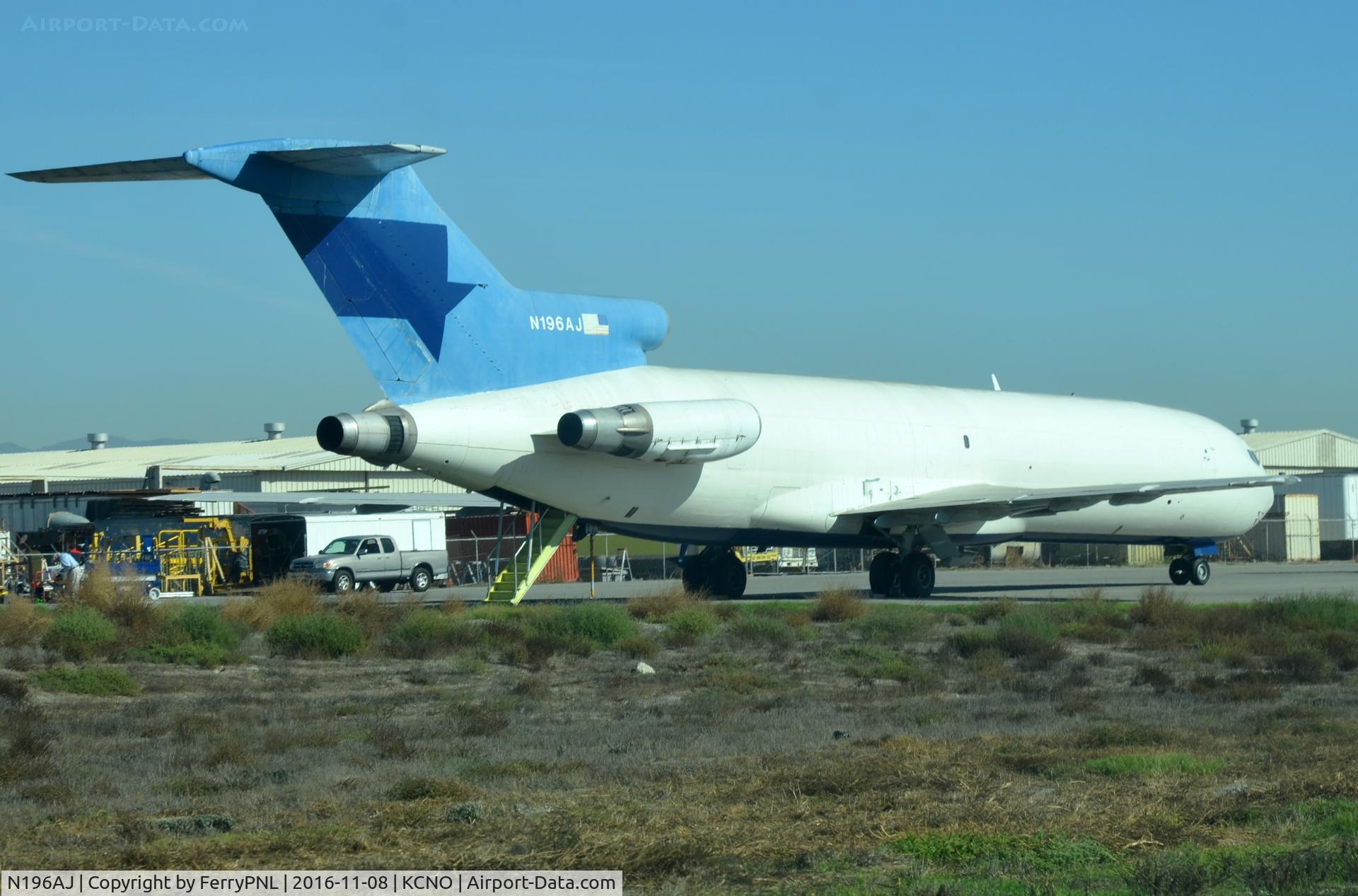 N196AJ, 1973 Boeing 727-227 C/N 20838, ex Amerijet B727 stored in CNO.