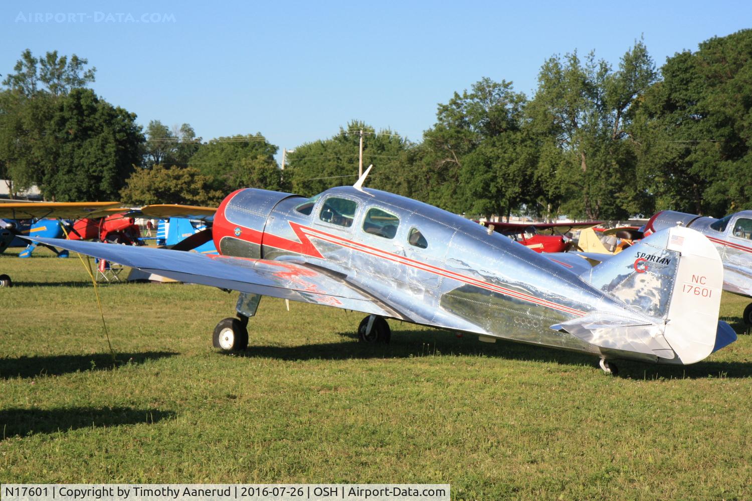 N17601, 1937 Spartan 7W Executive C/N 6, 1937 Spartan 7W, c/n: 6