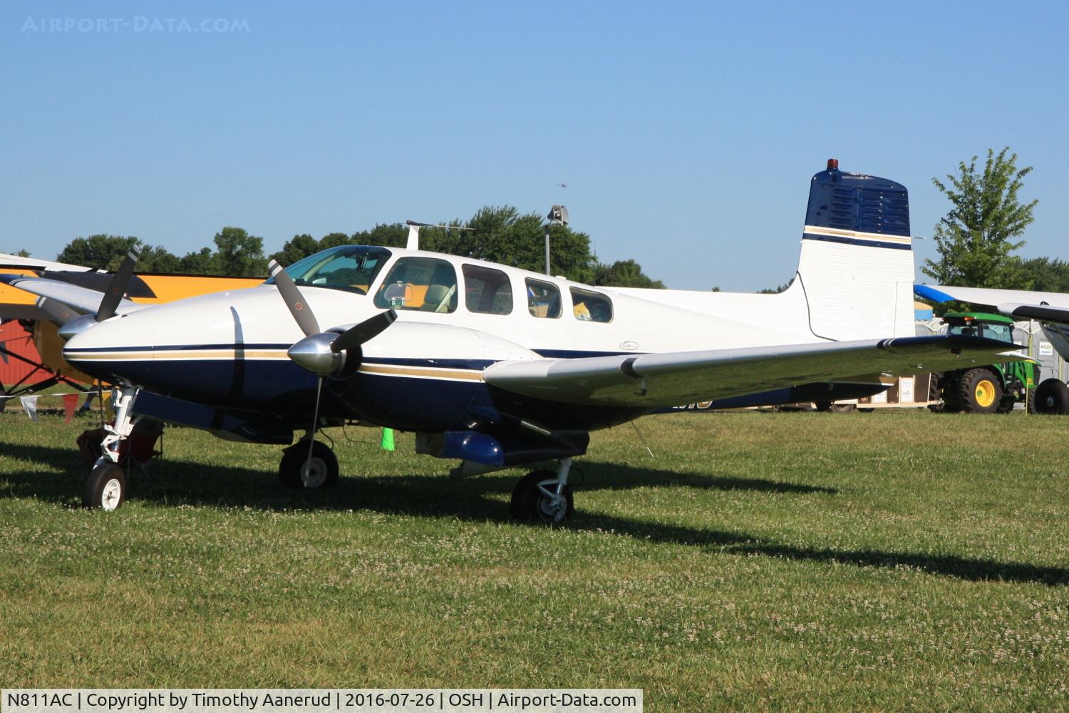 N811AC, 1959 Beech D50C Twin Bonanza C/N DH-239, 1959 Beech D50C, c/n: DH-239