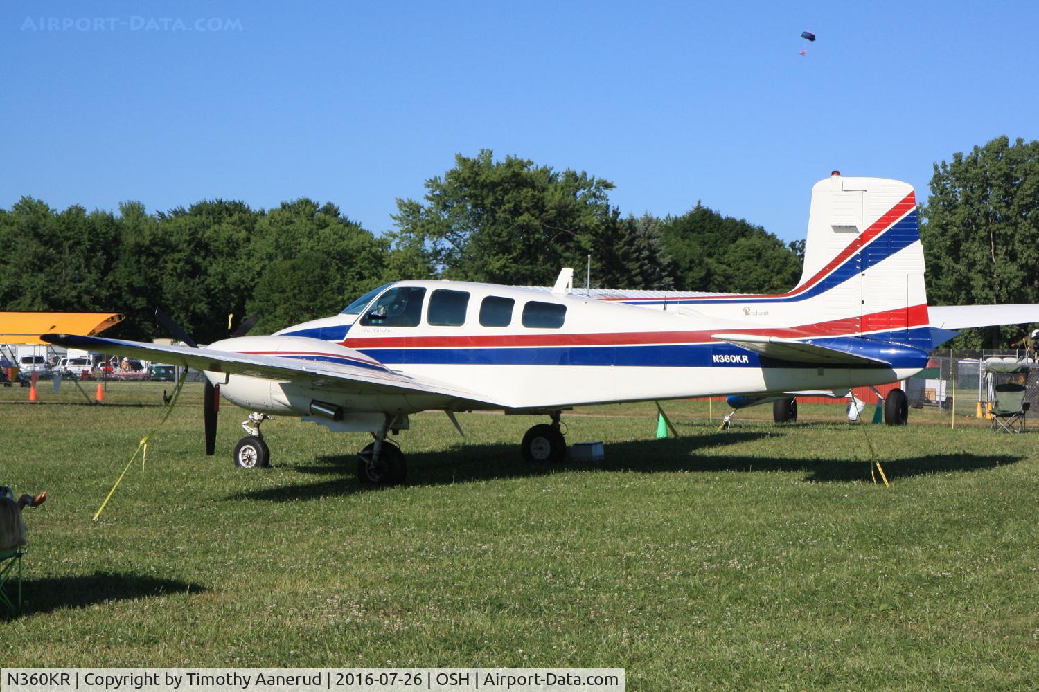 N360KR, 1961 Beech D50E Twin Bonanza C/N DH-320, 1961 Beech D50E, c/n: DH-320