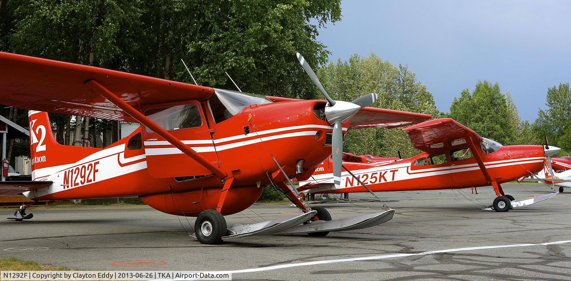N1292F, 1975 Cessna A185F Skywagon 185 C/N 18502668, Talkeetna Alaska 2013