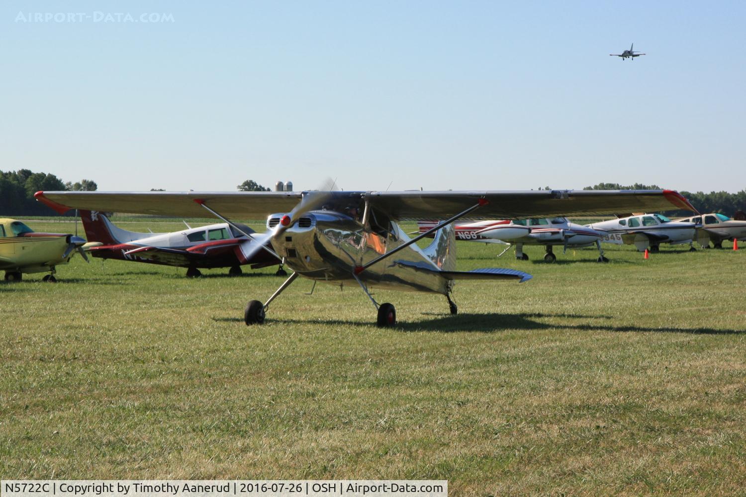 N5722C, 1950 Cessna 170A C/N 19676, 1950 Cessna 170A, c/n: 19676