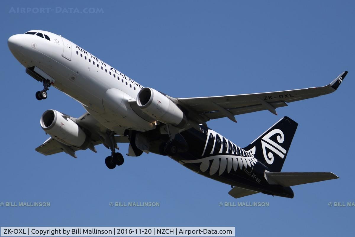 ZK-OXL, 2016 Airbus A320-232 C/N 7086, AWAY TO AKL