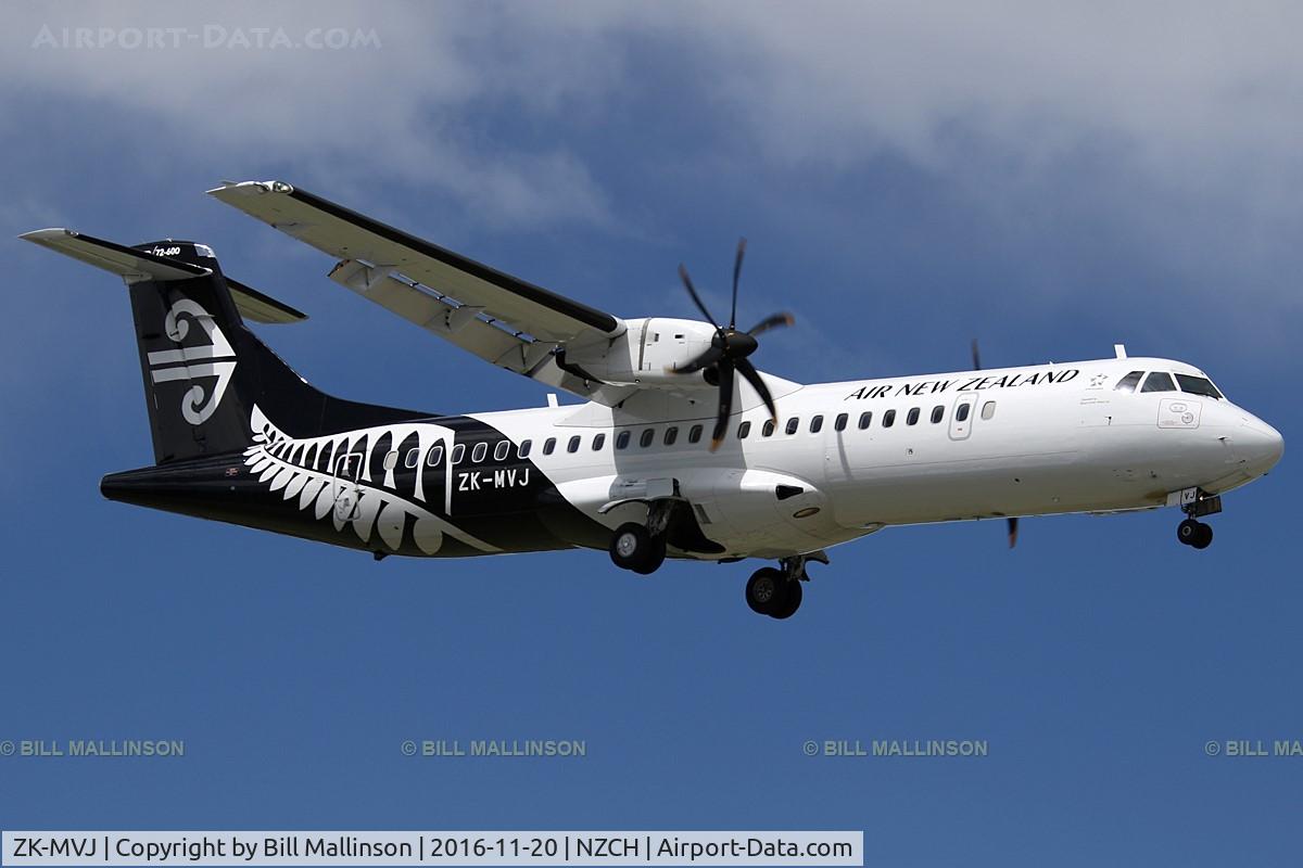 ZK-MVJ, 2016 ATR 72-600 (72-212A) C/N 1319, NZ5845 from NSN
