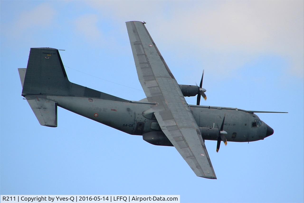 R211, Transall C-160R C/N 214, Transall C-160R, On display, La Ferté-Alais airfield (LFFQ) Air show 2016