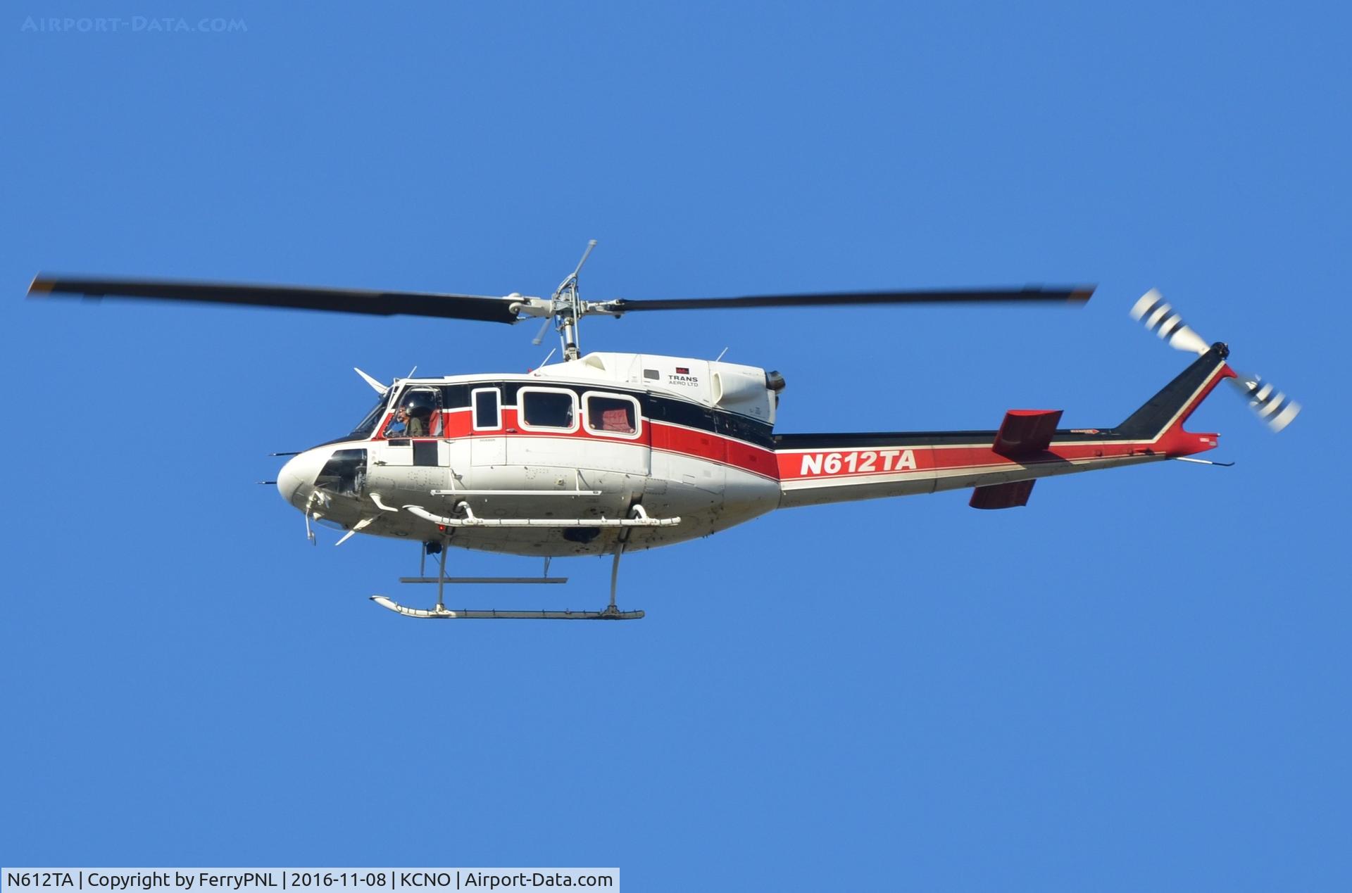 N612TA, 1974 Bell 212 C/N 30624, Bell 212 making its rounds at CNO.
