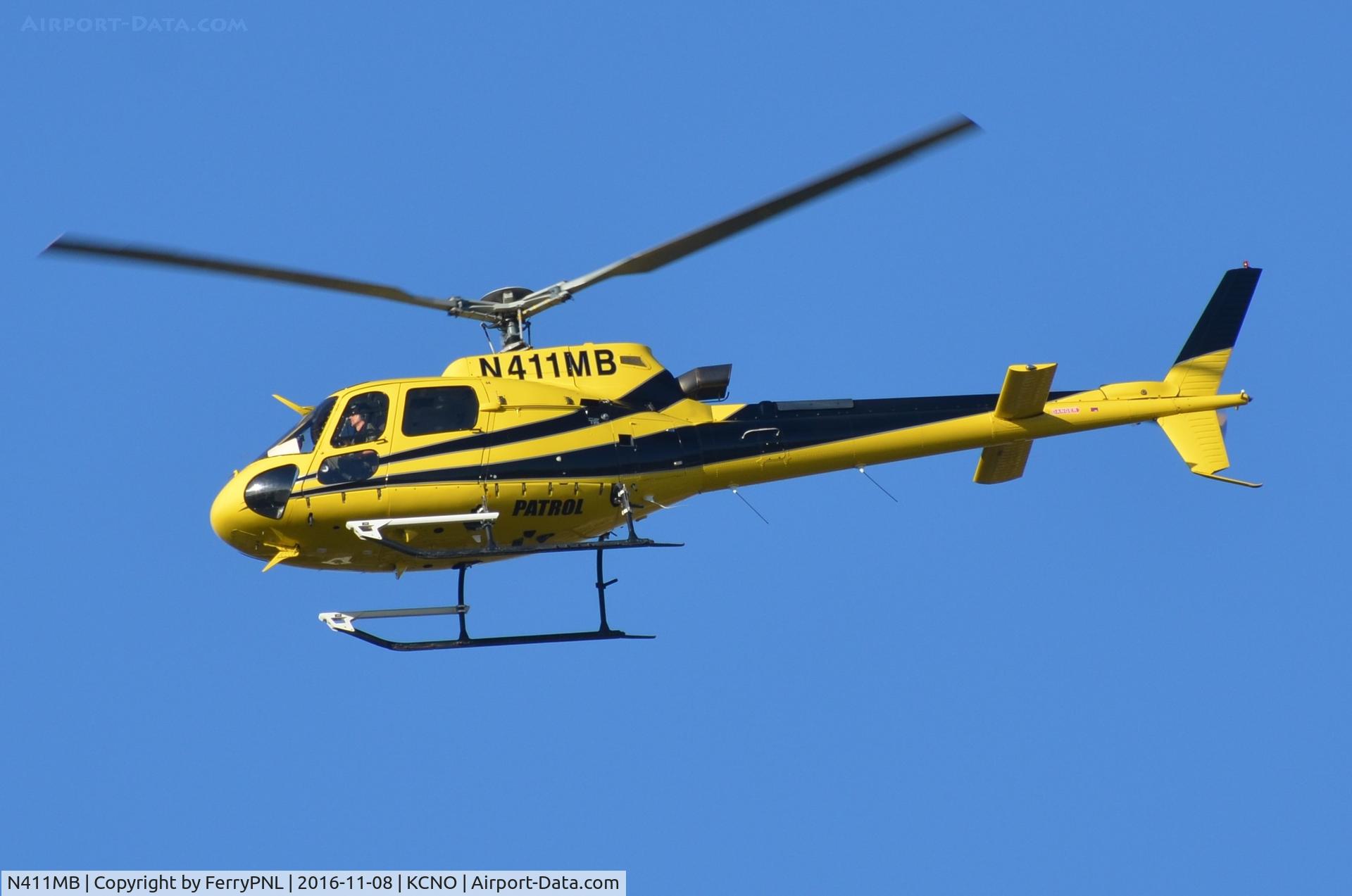 N411MB, 2000 Eurocopter AS-350B-3 Ecureuil Ecureuil C/N 3309, AS350 during flight training