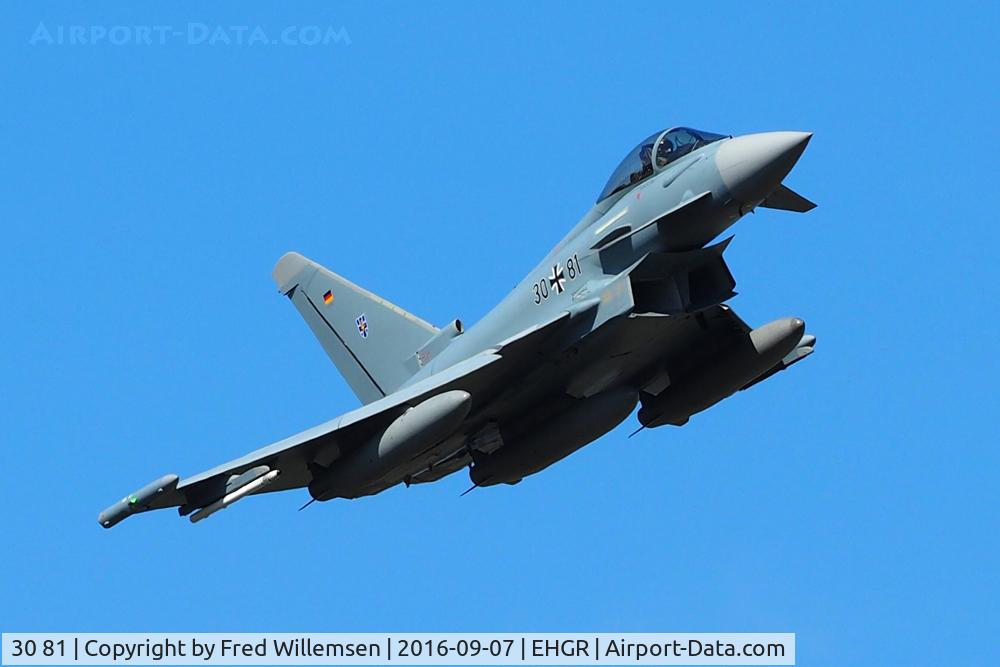 30 81, Eurofighter EF-2000 Typhoon S C/N GS061, 