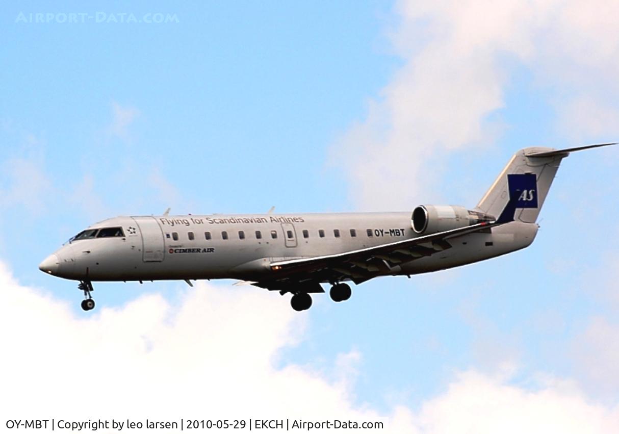 OY-MBT, 2002 Canadair CRJ-200 (CL-600-2B19) C/N 7617, Copenhagen 29.5.10