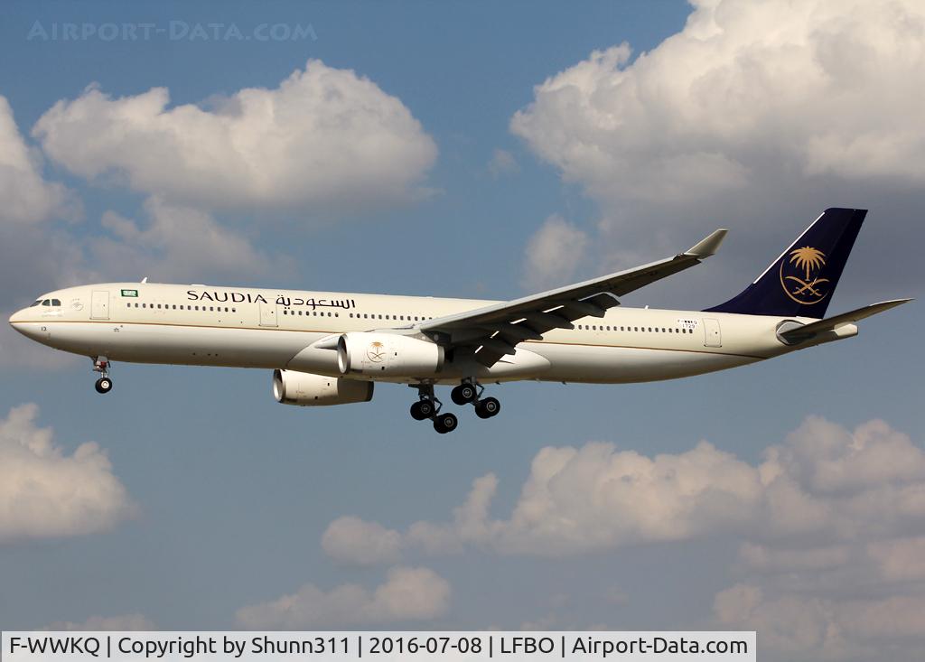 F-WWKQ, 2016 Airbus A330-343 C/N 1729, C/n 1729 - To be HZ-AQ13