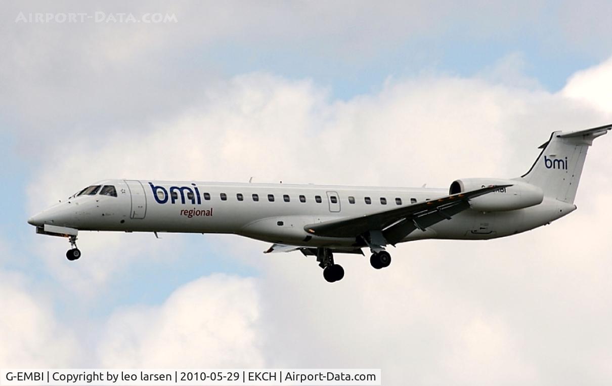 G-EMBI, 1999 Embraer EMB-145EU (ERJ-145EU) C/N 145126, Copenhagen 29.5.10